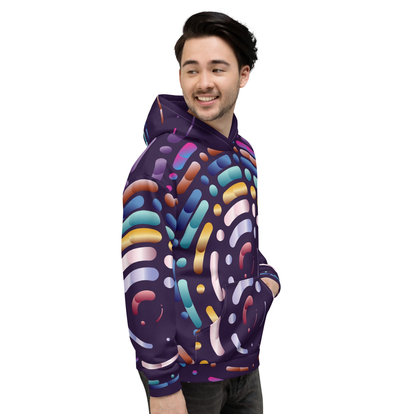 Unisex Hoodie Kukloso Abstracticon No 18 - Free Shipping