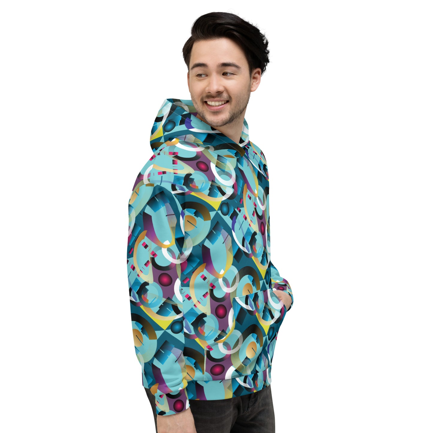Unisex Hoodie Kukloso Abstracticon No 1 - Free Shipping