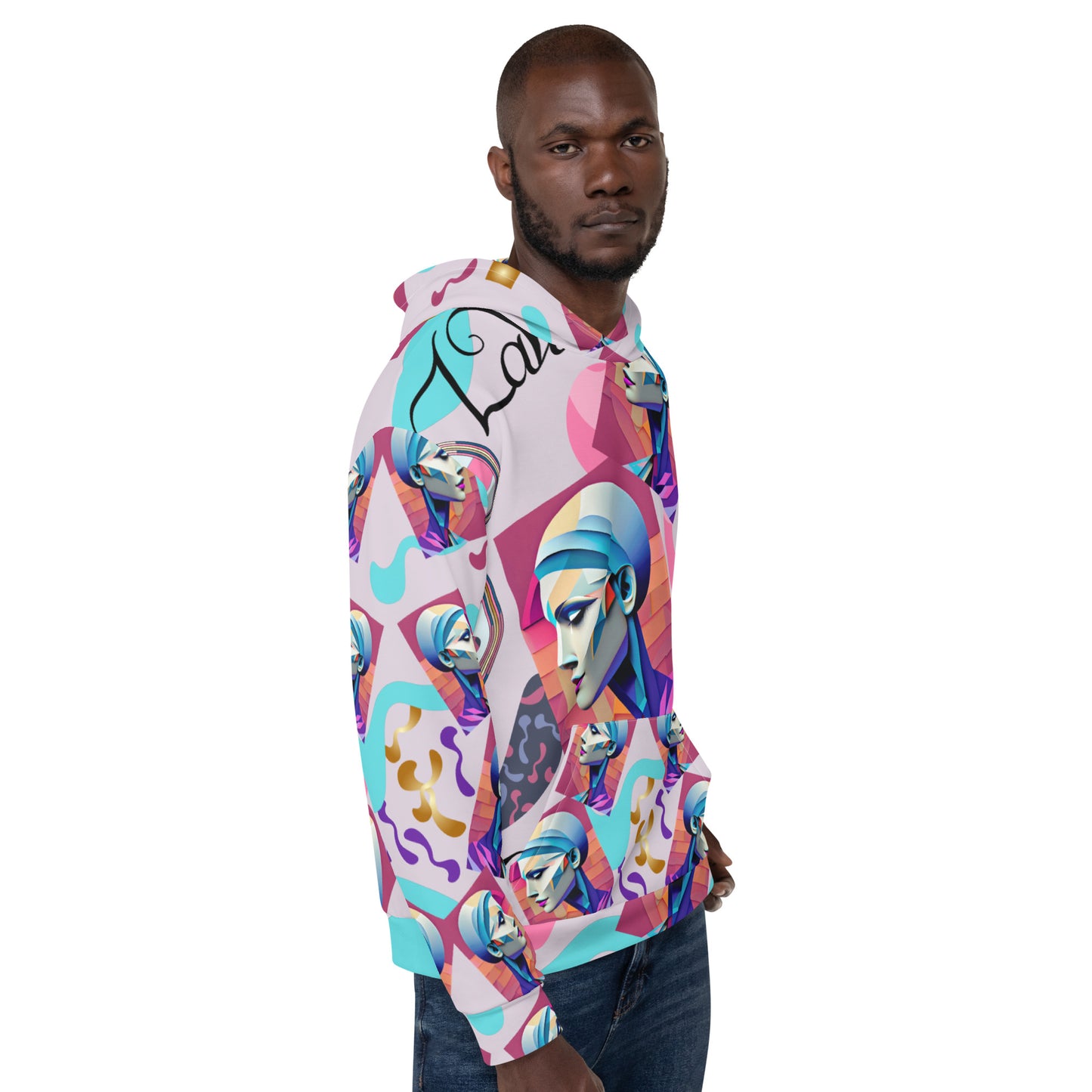 Unisex Hoodie Kukloso Color Maze No 3/4 - Free Shipping