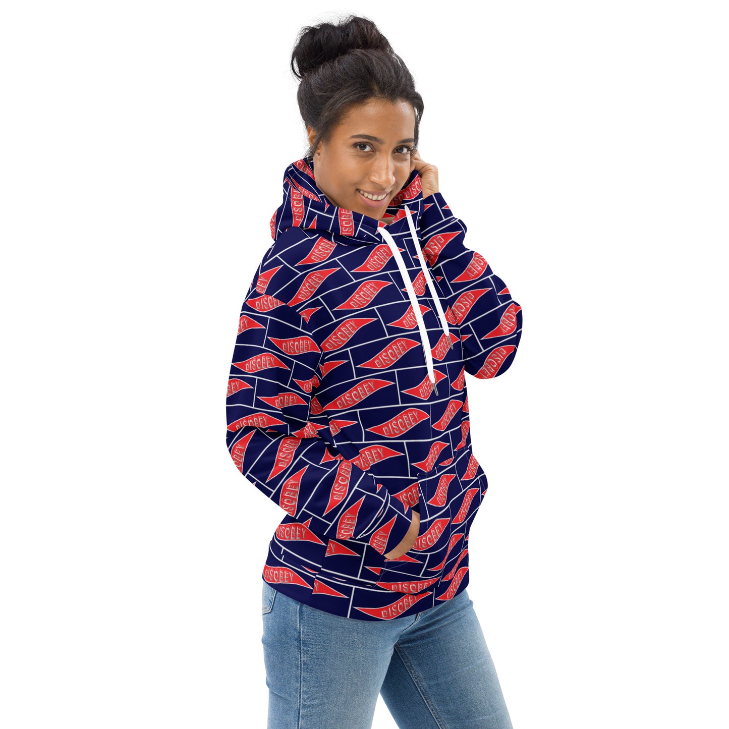 Unisex Hoodie Kukloso Disobey No 8 - Free Shipping