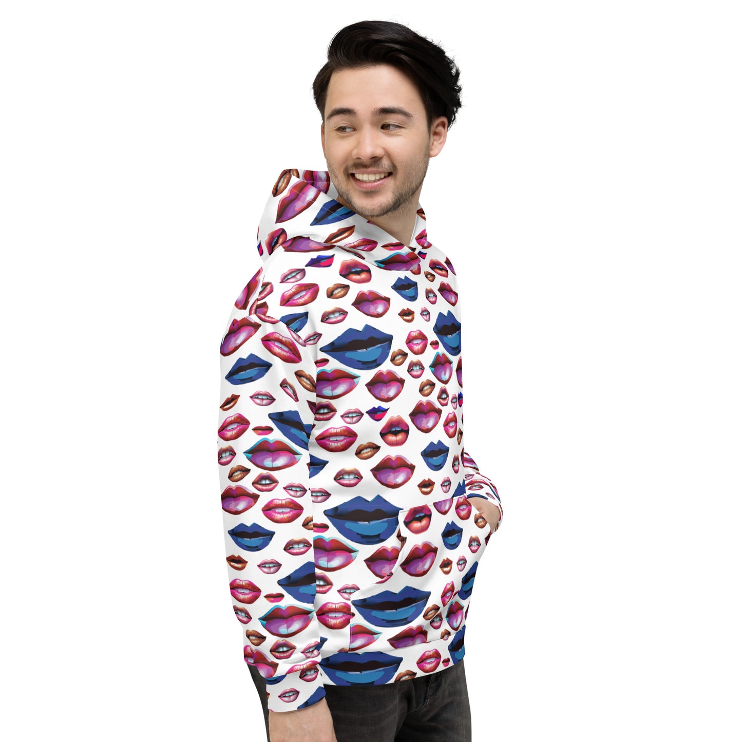 Unisex Hoodie Kukloso Cubist Space Kisser No 7 - Free Shipping