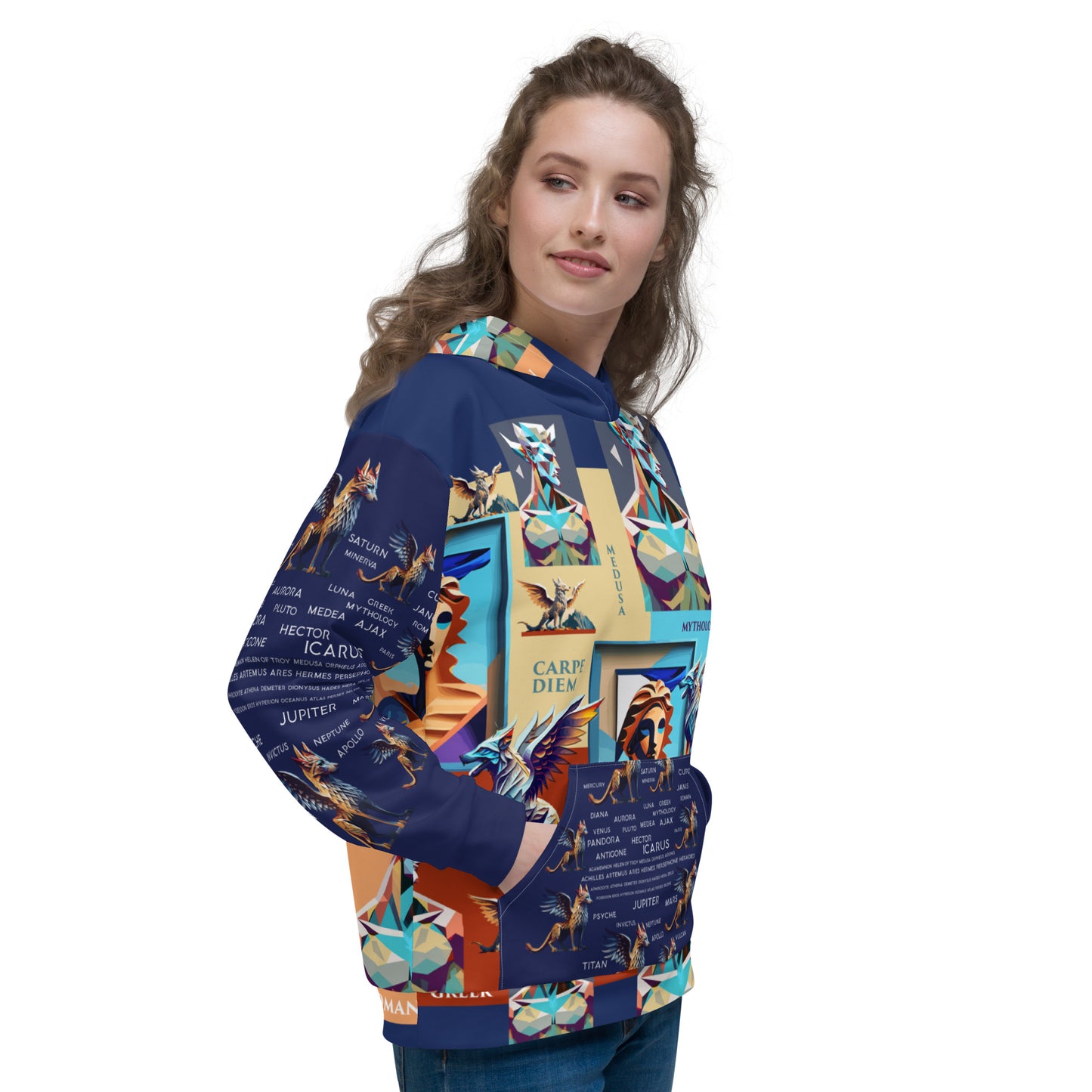 Unisex Hoodie Kukloso Ancient Mythology No 2- Free Shipping