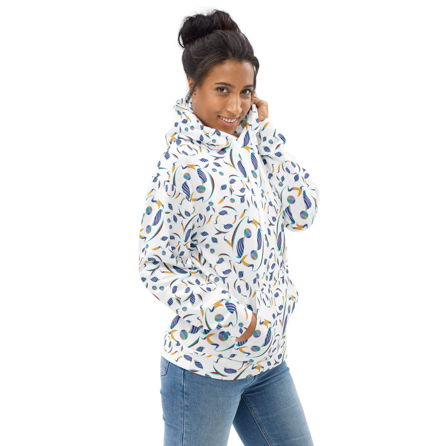 Unisex Hoodie Kukloso Whimsical No 80 D - Free Shipping