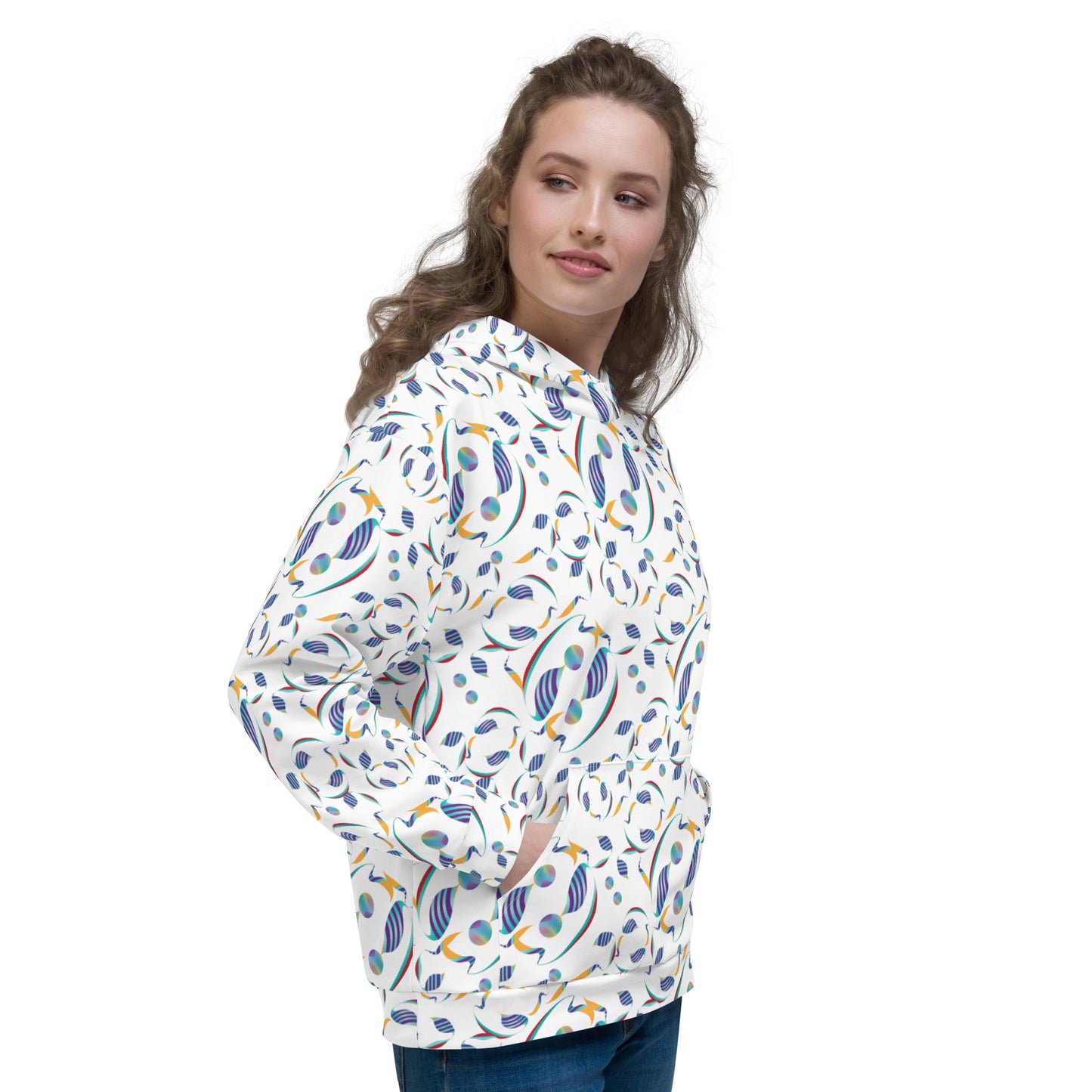 Unisex Hoodie Kukloso Whimsical No 80 D - Free Shipping