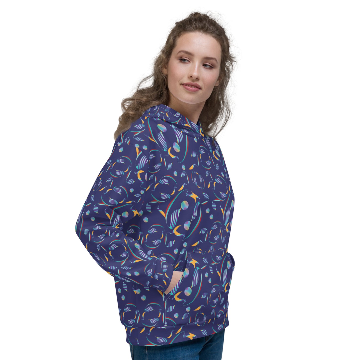 Unisex Hoodie Kukloso Whimsical No 80 E - Free Shipping