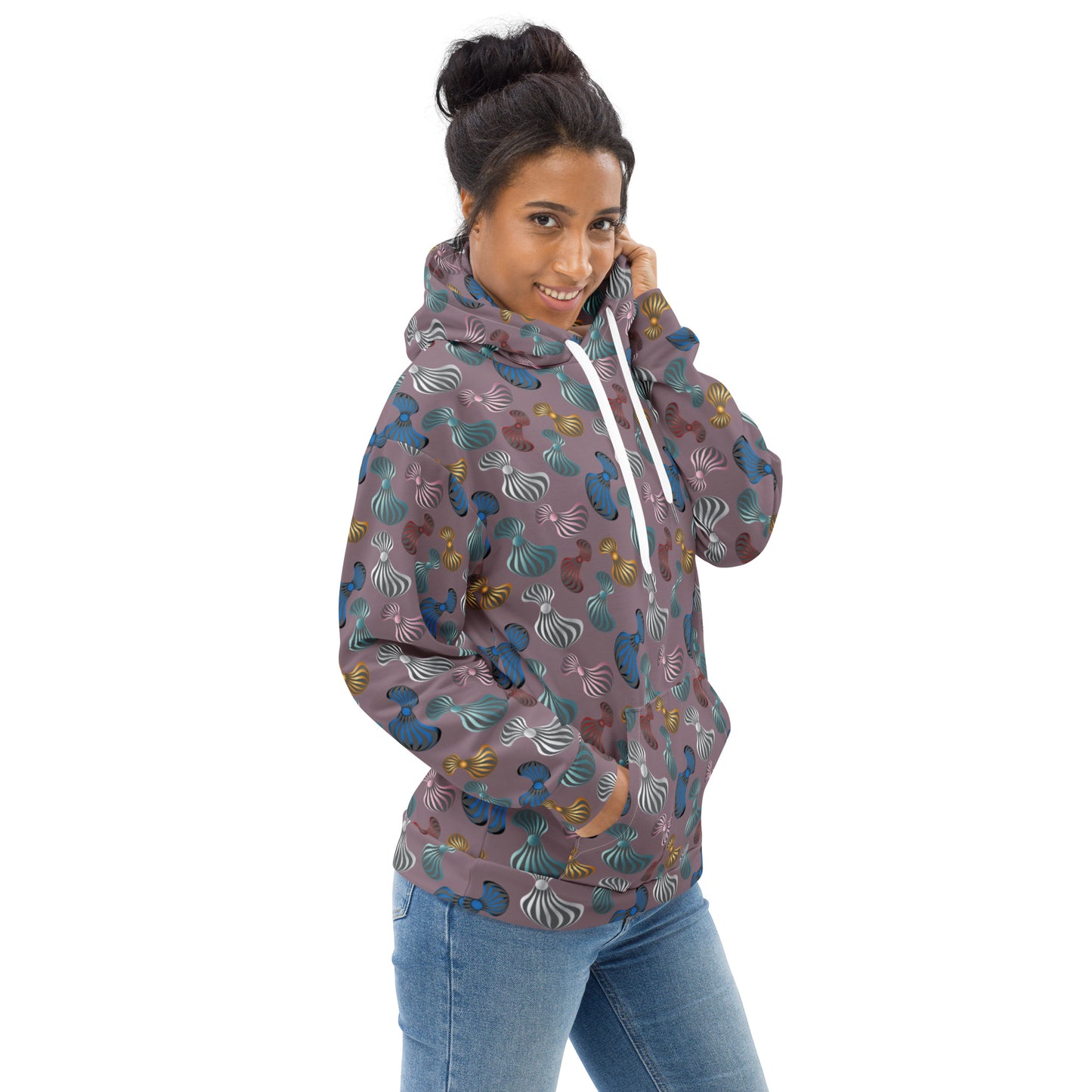 Unisex Hoodie Kukloso Whimsical No 75 C - Free Shipping