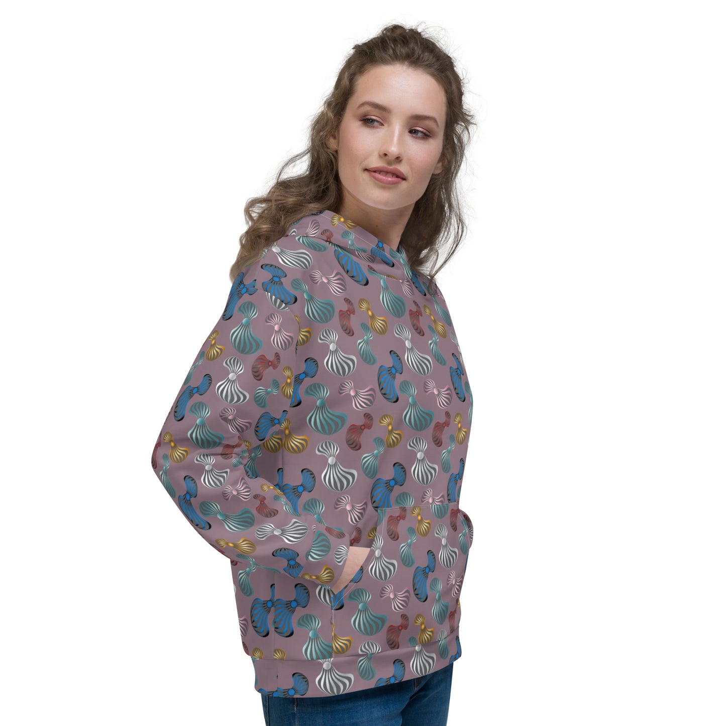 Unisex Hoodie Kukloso Whimsical No 75 C - Free Shipping