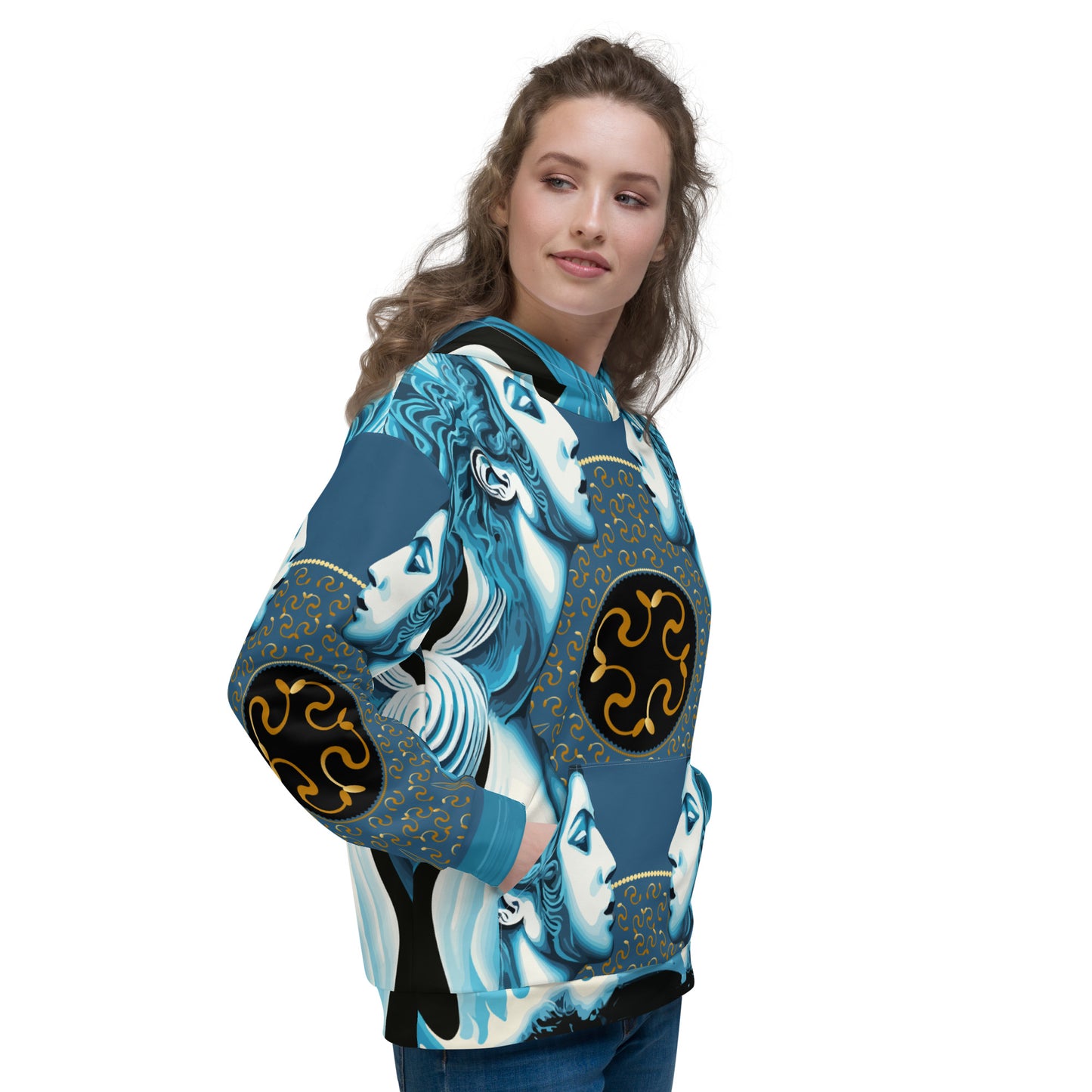 Unisex Hoodie Kukloso Siren of The Sea No 2 - Free Shipping