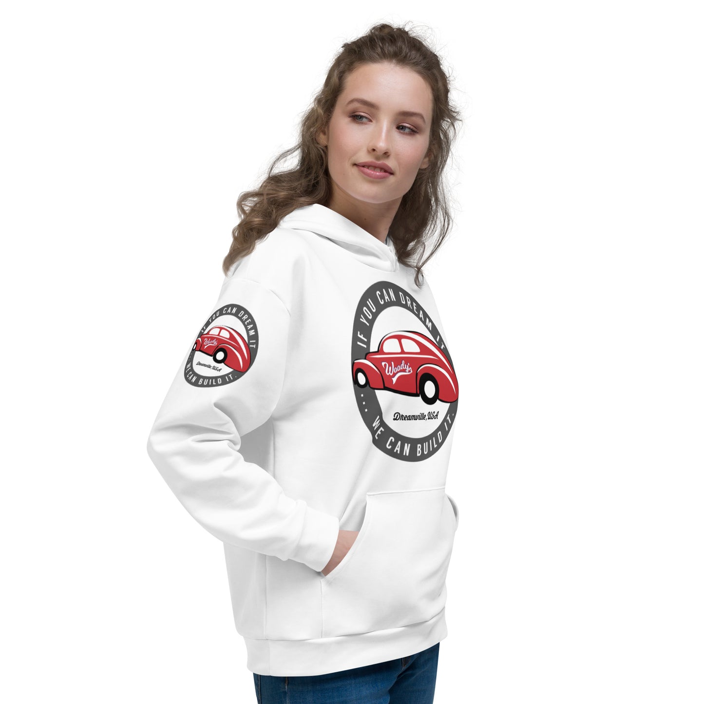 Unisex Hoodie Kukloso Woody's 'If You Can Dream It' - Free Shipping