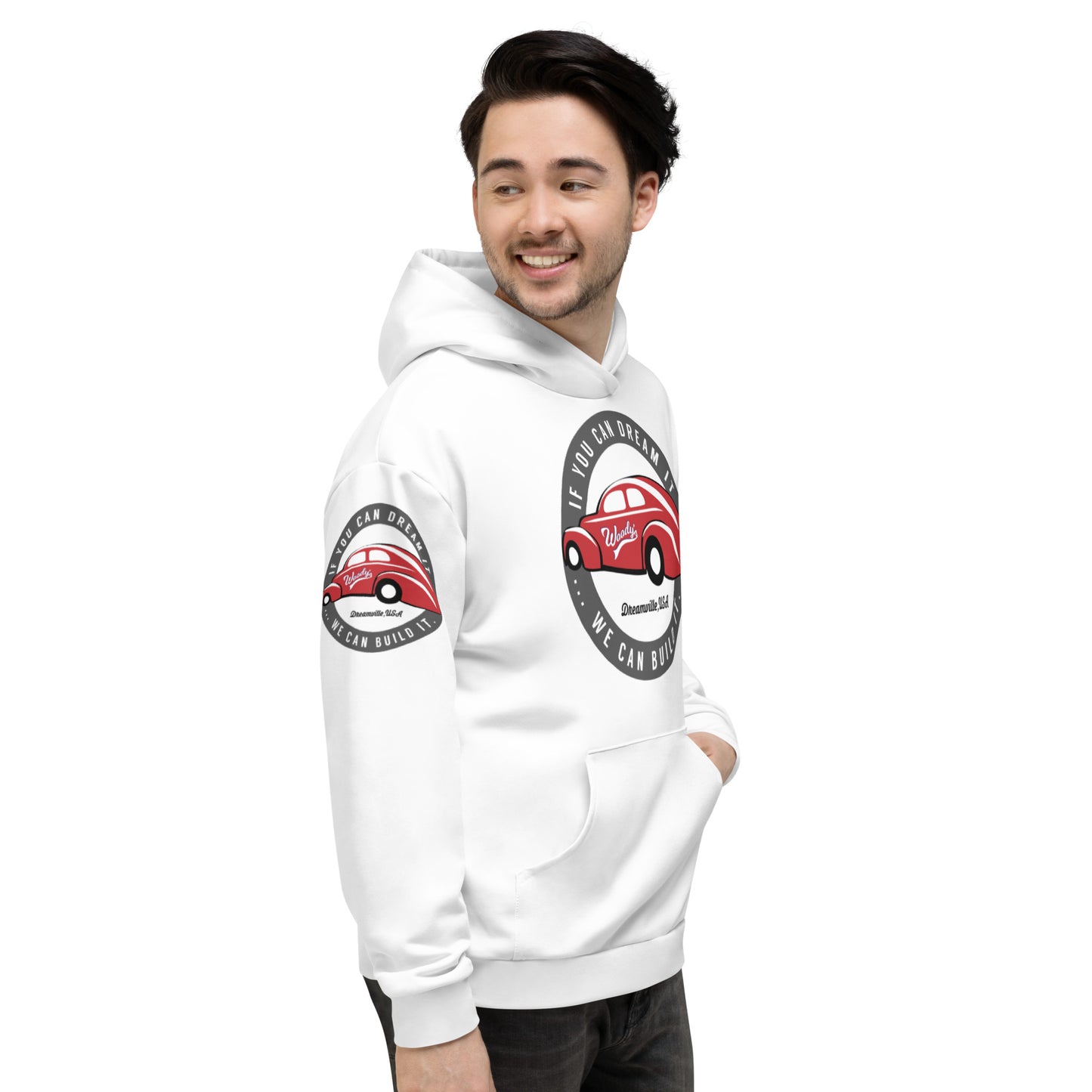 Unisex Hoodie Kukloso Woody's 'If You Can Dream It' - Free Shipping