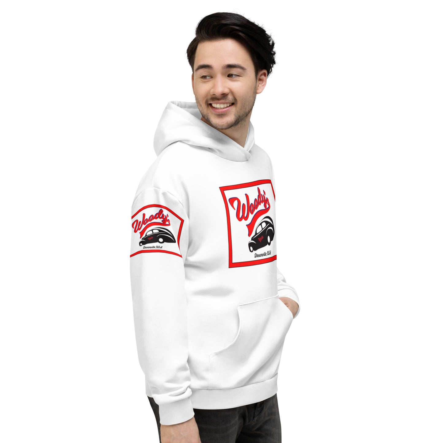 Unisex Hoodie Kukloso Woody's Dreamville,USA - Free Shipping