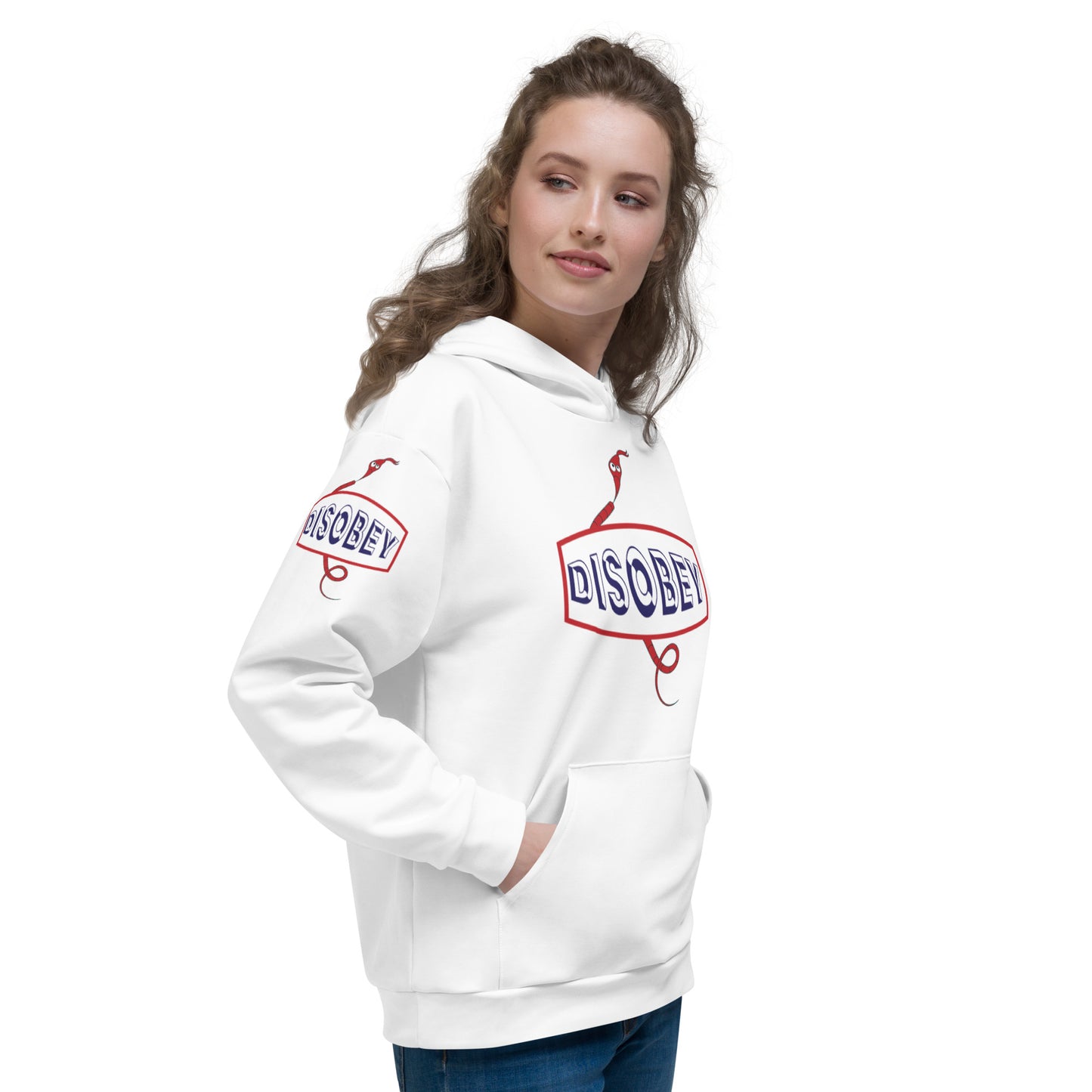 Unisex Hoodie Kukloso Disobey - Free Shipping