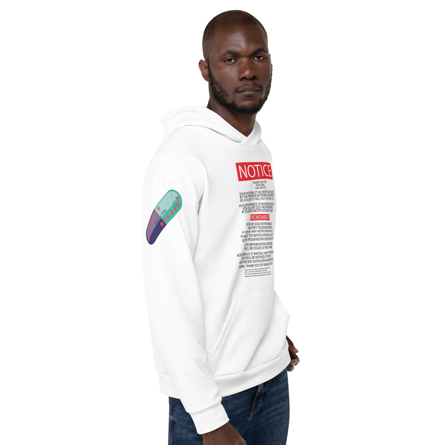 Unisex Hoodie Kukloso Noto Bene 'Take Note'- Free Shipping