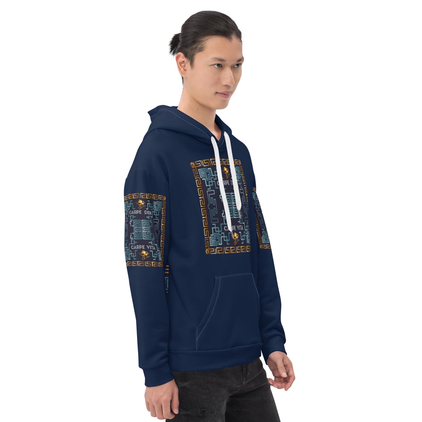 Unisex Hoodie Kukloso Kuklos No 4383 Carpe Diem - Free Shipping