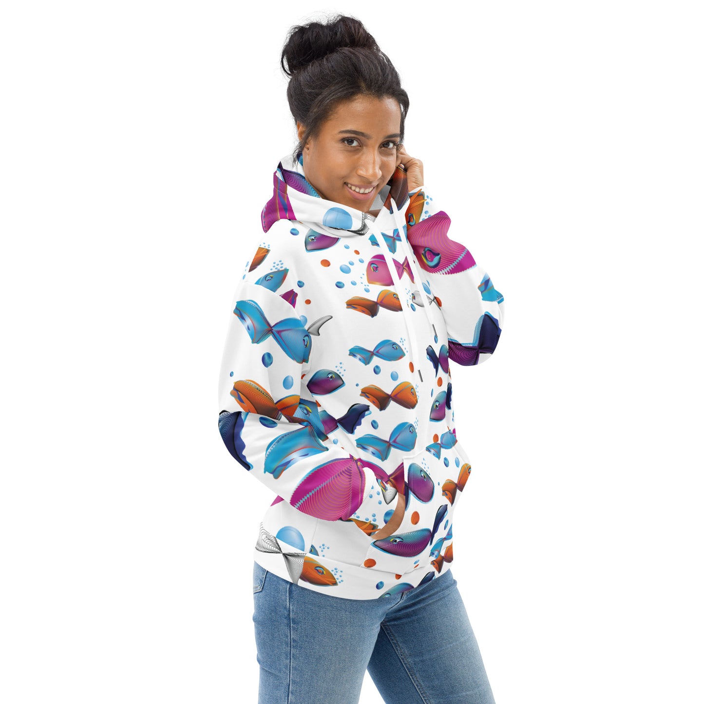 Unisex Hoodie Kukloso MD Eight Fishes - Free Shipping
