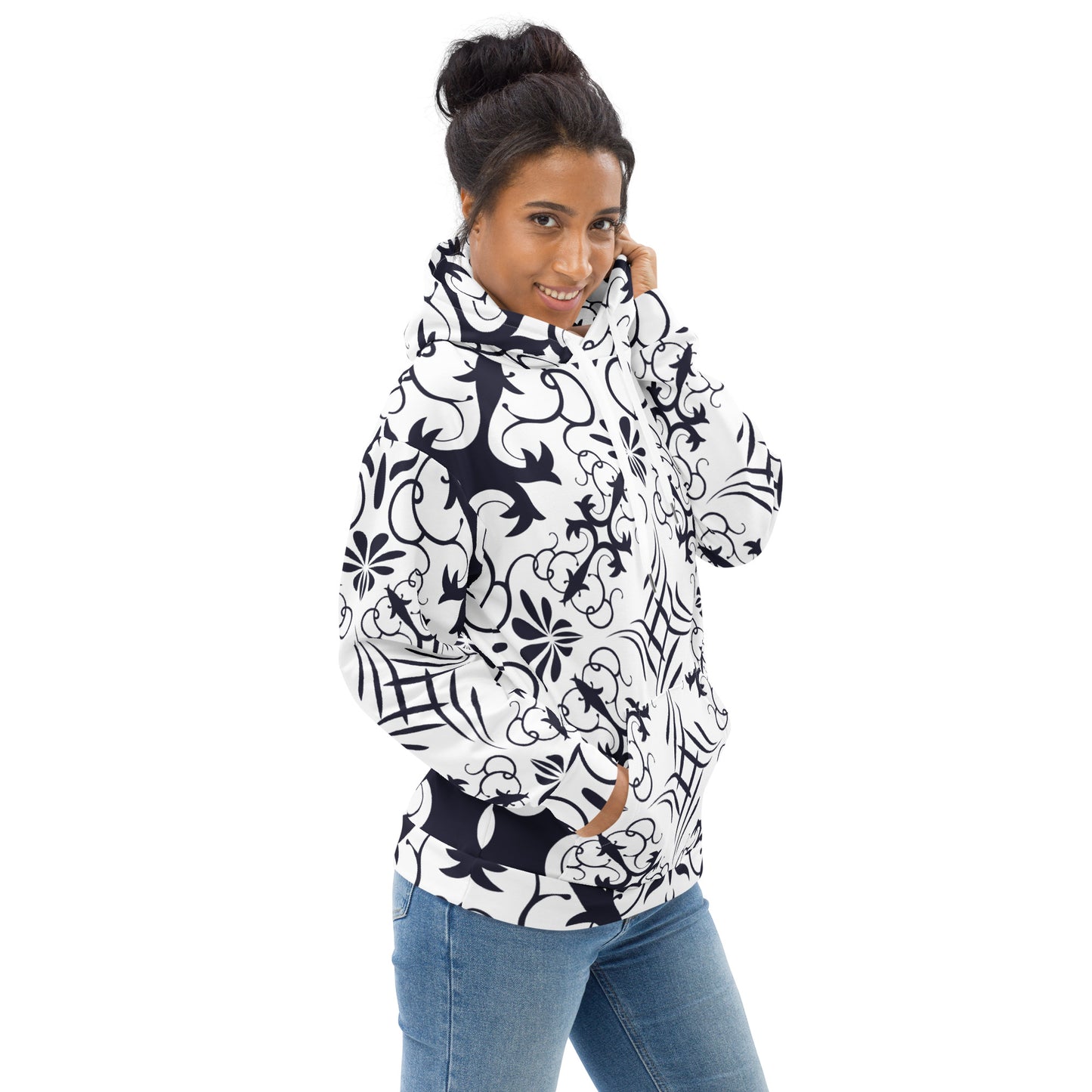Unisex Hoodie Kukloso MD No 45 Navy - Free Shipping