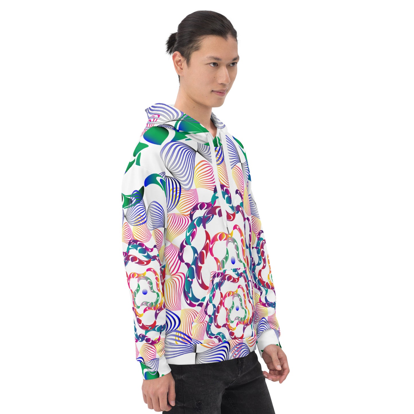 Unisex Hoodie Kukloso Untitled No 1702 - Free Shipping - Free Shipping