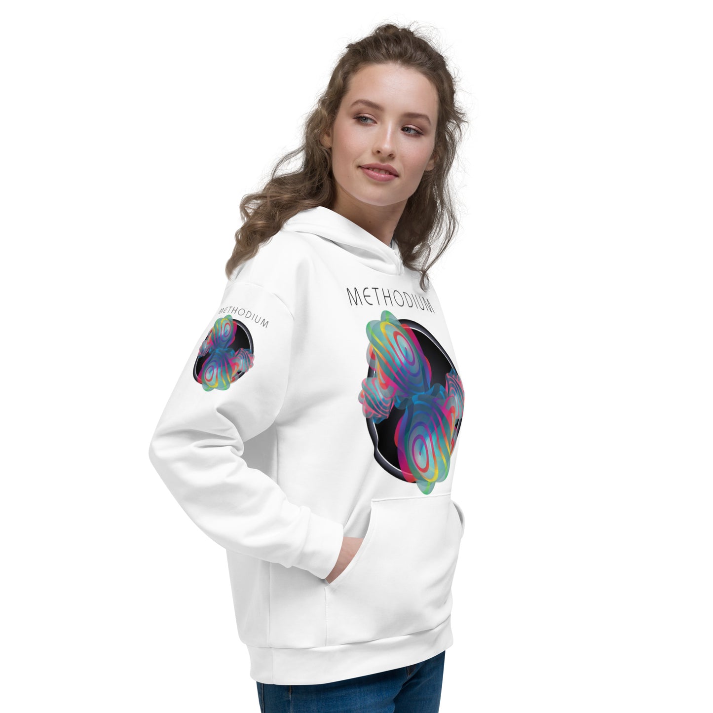 Unisex Hoodie Kukloso Circulosity No 3145 Methodium - Free Shipping
