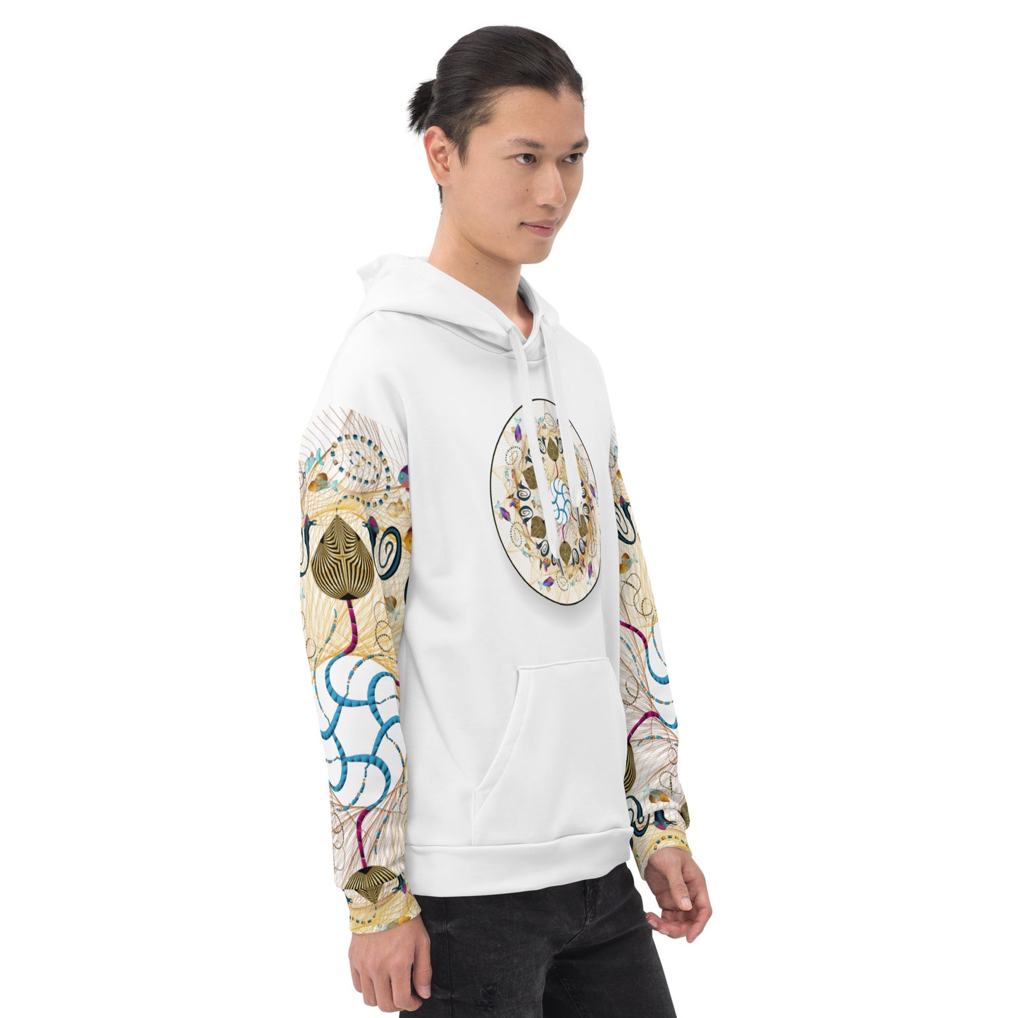 Unisex Hoodie Kukloso Circulosity No 3421-A - Free Shipping