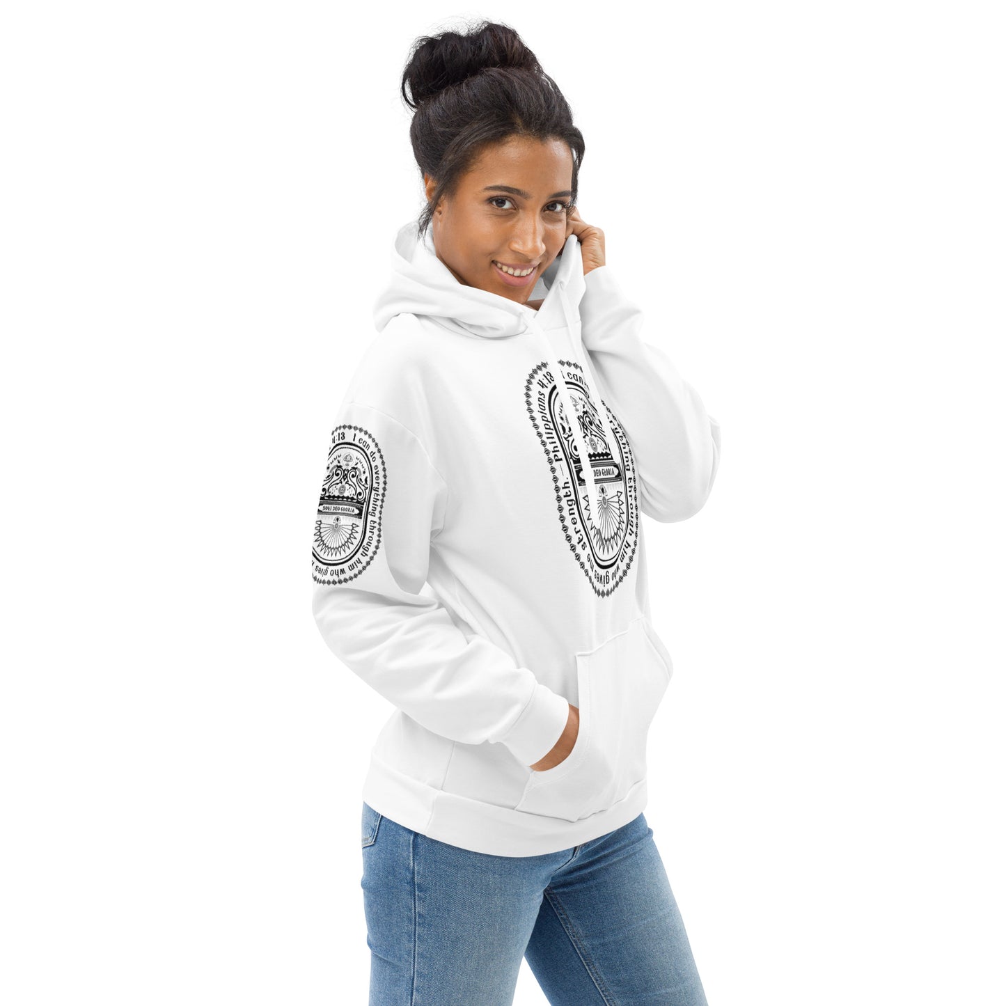 Unisex Hoodie Kukloso Phillipians 4:13 - Free Shipping - Free Shipping