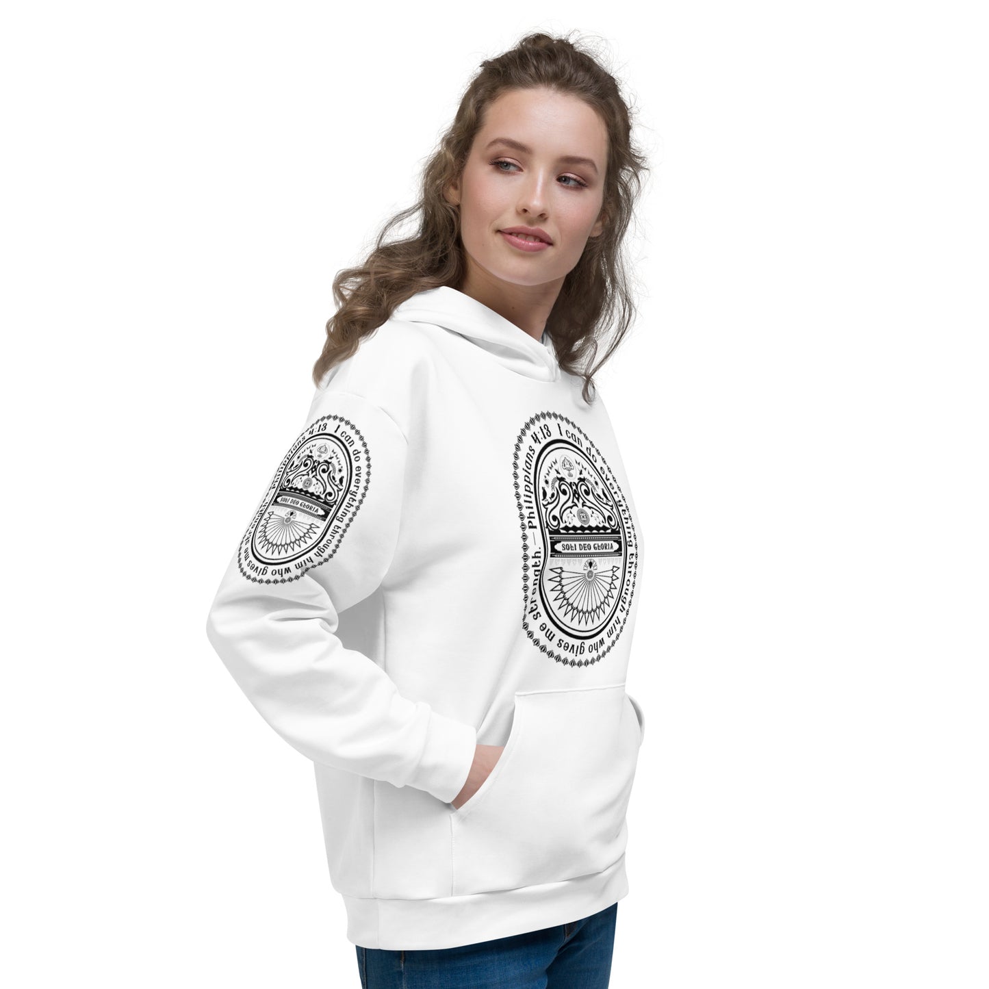 Unisex Hoodie Kukloso Phillipians 4:13 - Free Shipping - Free Shipping