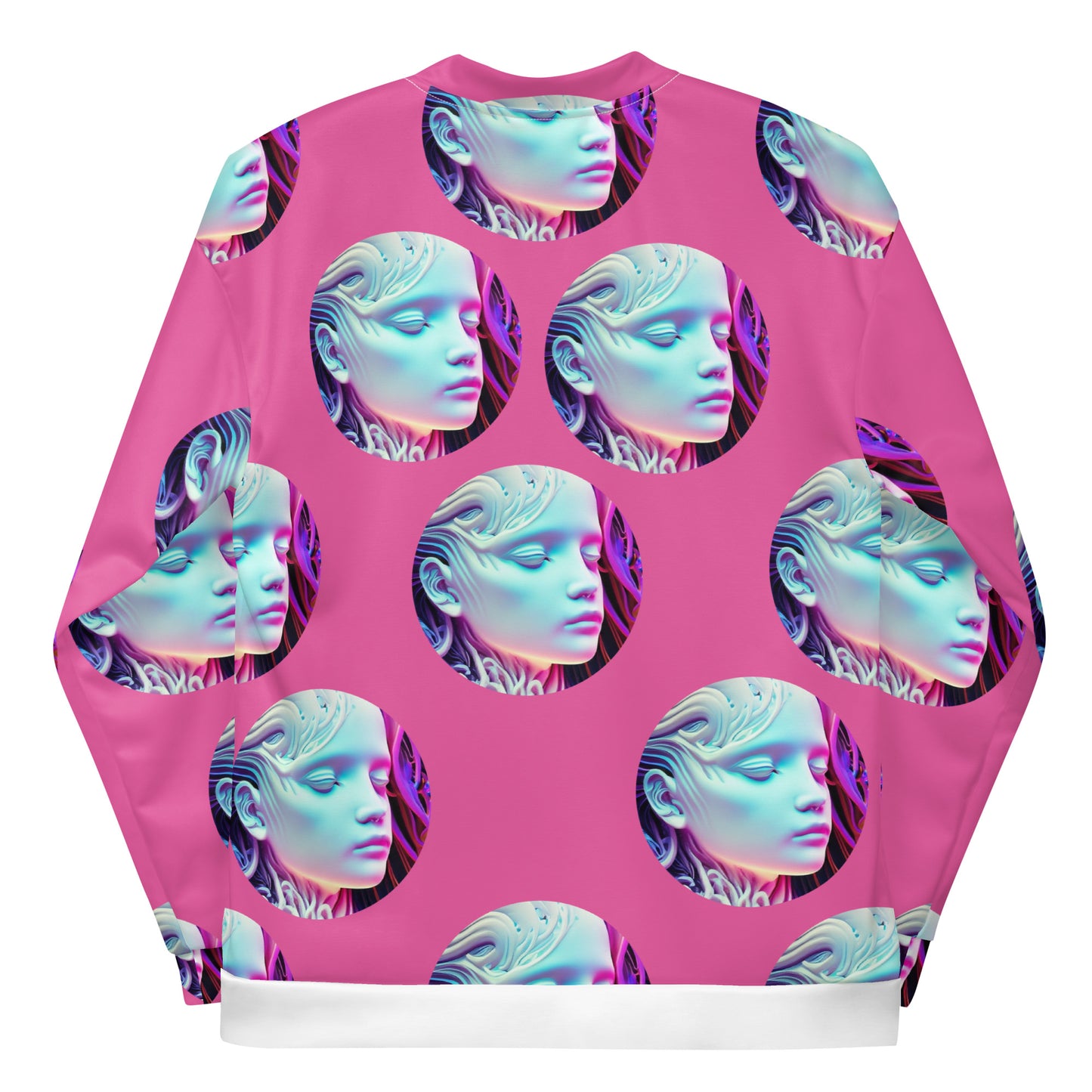 Unisex Bomber Jacket Kukloso Space Face No 12 - Free Shipping