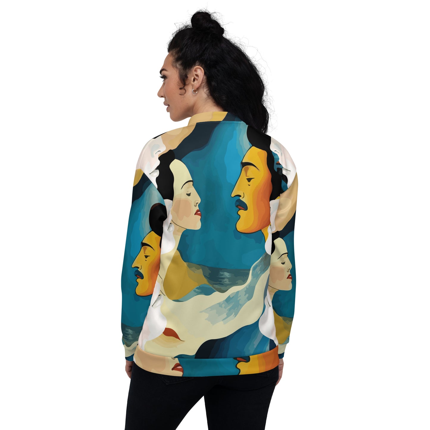 Unisex Bomber Jacket Kukloso Eastern Nights No 2 Free Shipping