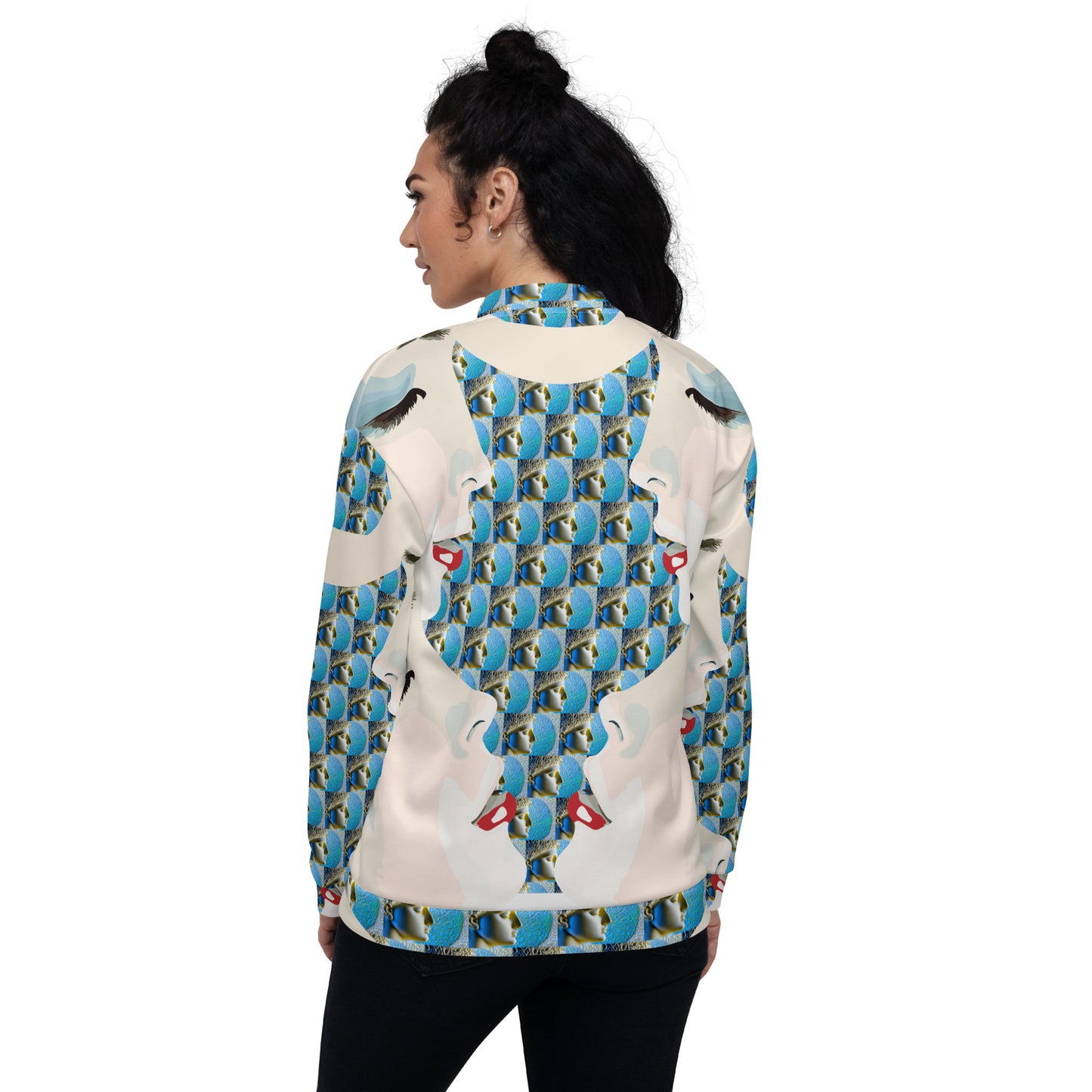 Unisex Bomber Jacket Kukloso Night Dreams No 1 Free Shipping