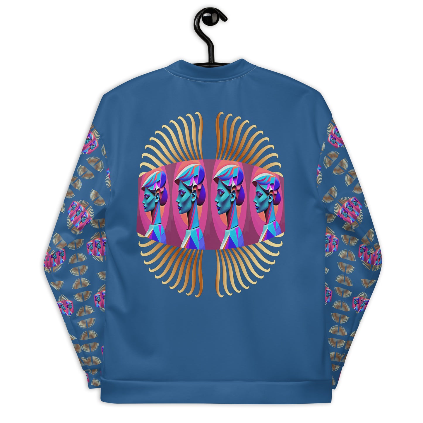 Unisex Bomber Jacket Kukloso Abstracticon No 23 - Free Shipping