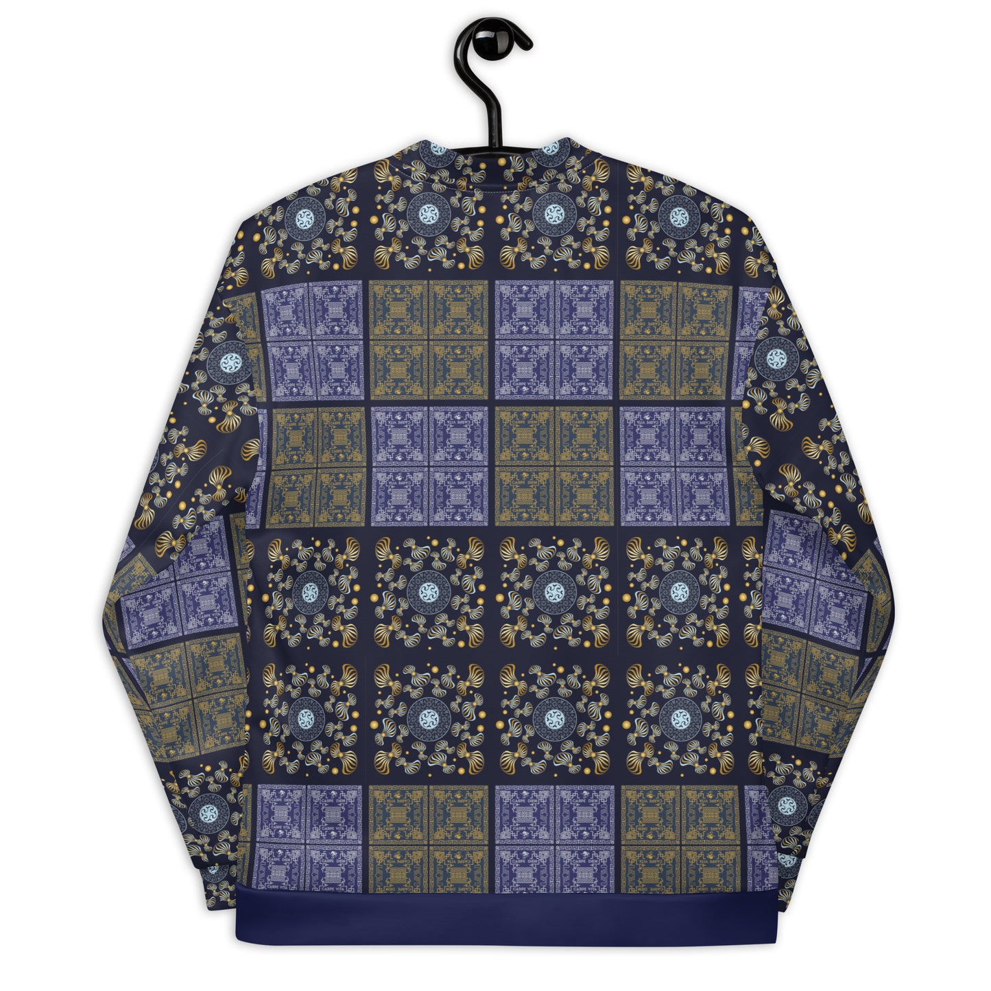Unisex Bomber Jacket Kukloso Greek Border Carpe Diem No 50 No 6 - Free Shipping
