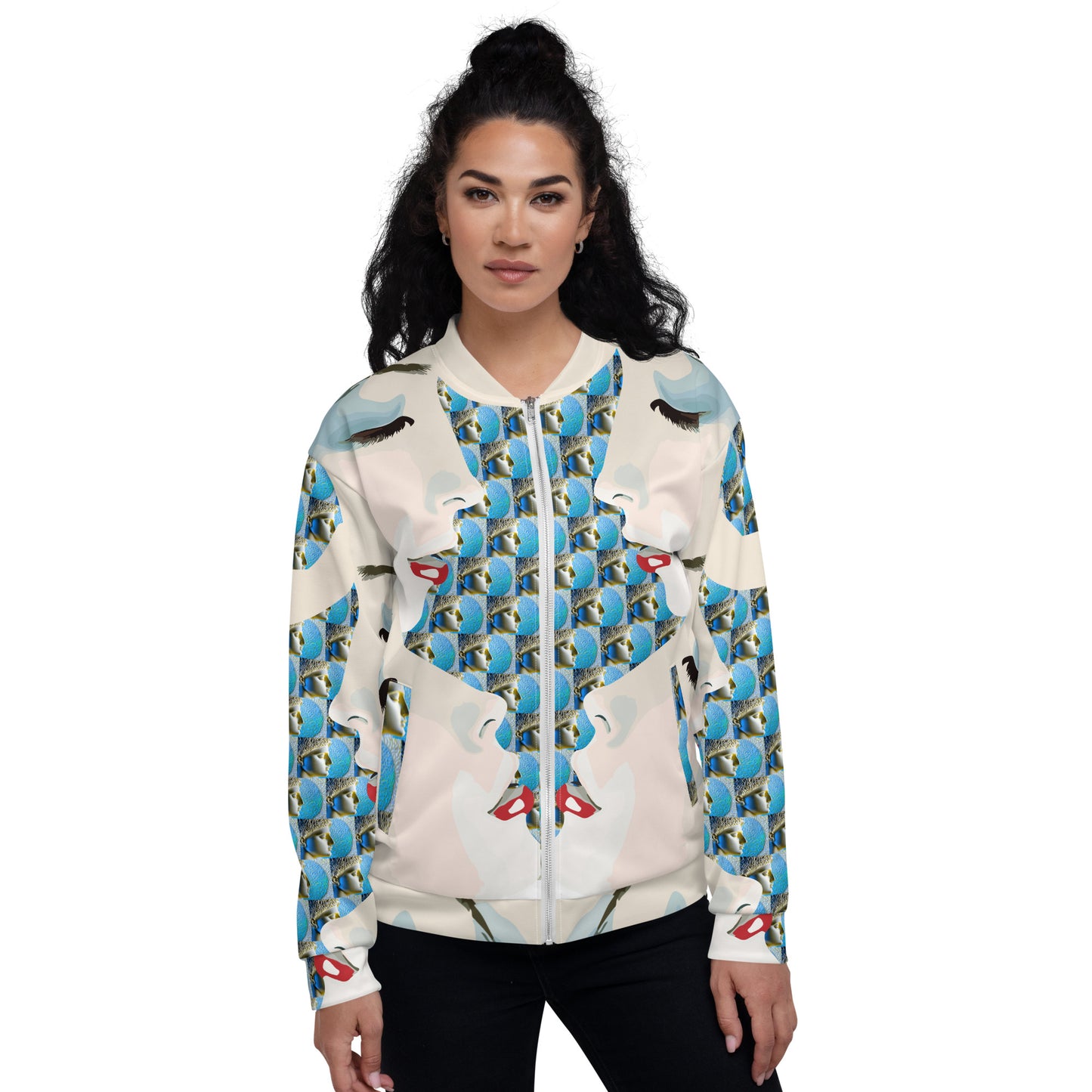 Unisex Bomber Jacket Kukloso Night Dreams No 1 Free Shipping