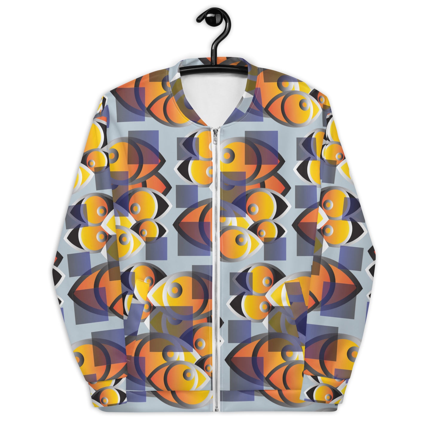 Unisex Bomber Jacket Kukloso Abstractical No 253 - Free Shipping