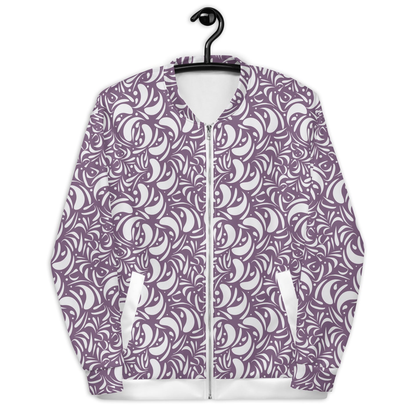 Unisex Bomber Jacket Kukloso Panopoly de fleuron No 5 - Free Shipping
