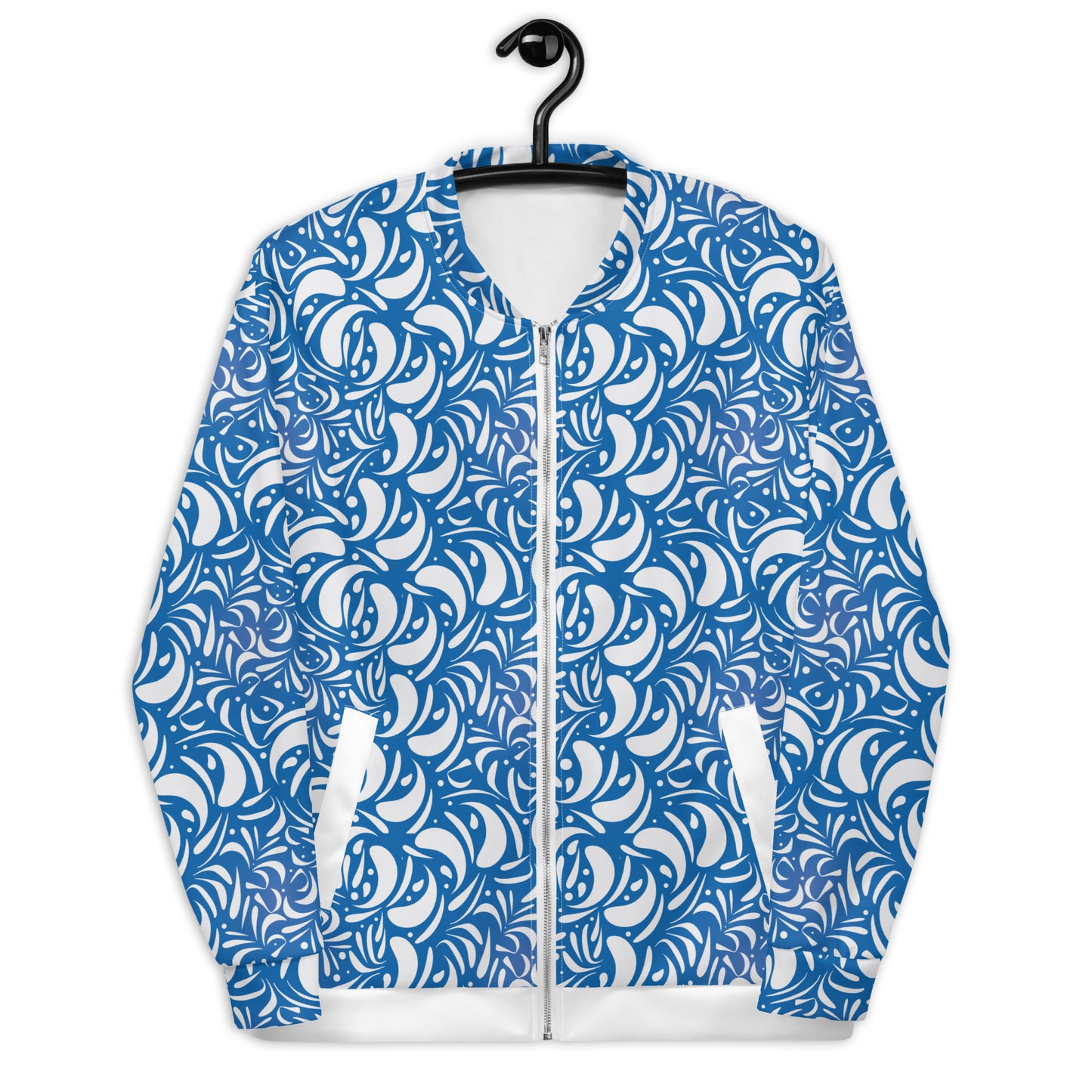 Unisex Bomber Jacket Kukloso Panopoly de fleuron No 7 - Free Shipping