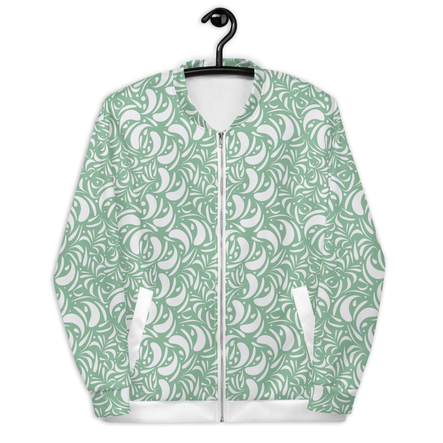 Unisex Bomber Jacket Kukloso Panopoly de fleuron No 8 - Free Shipping