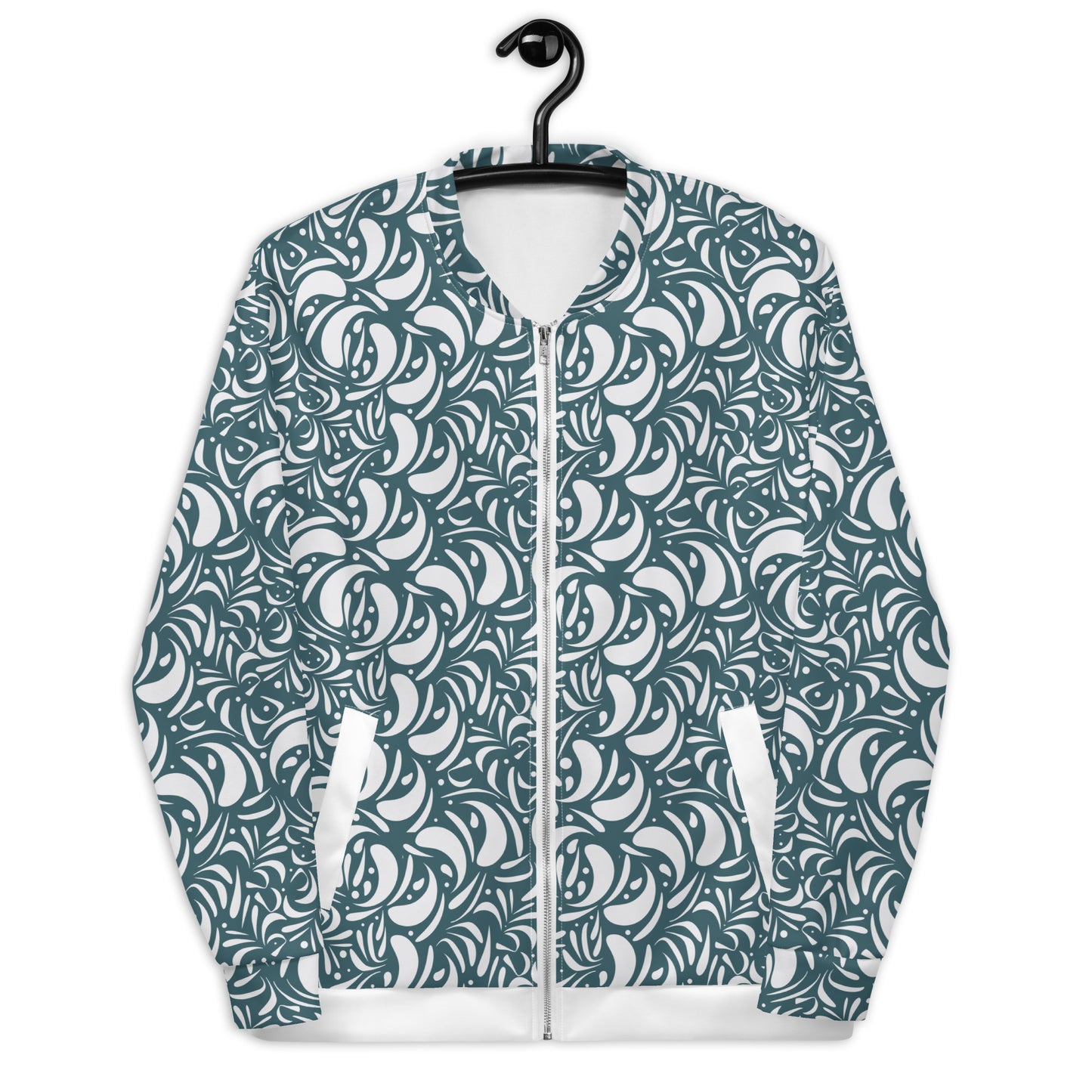 Unisex Bomber Jacket Kukloso Panopoly de fleuron No 10 - Free Shipping