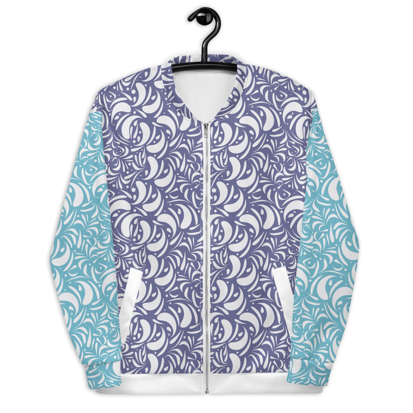 Unisex Bomber Jacket Kukloso Panopoly de fleuron No 11 - Free Shipping