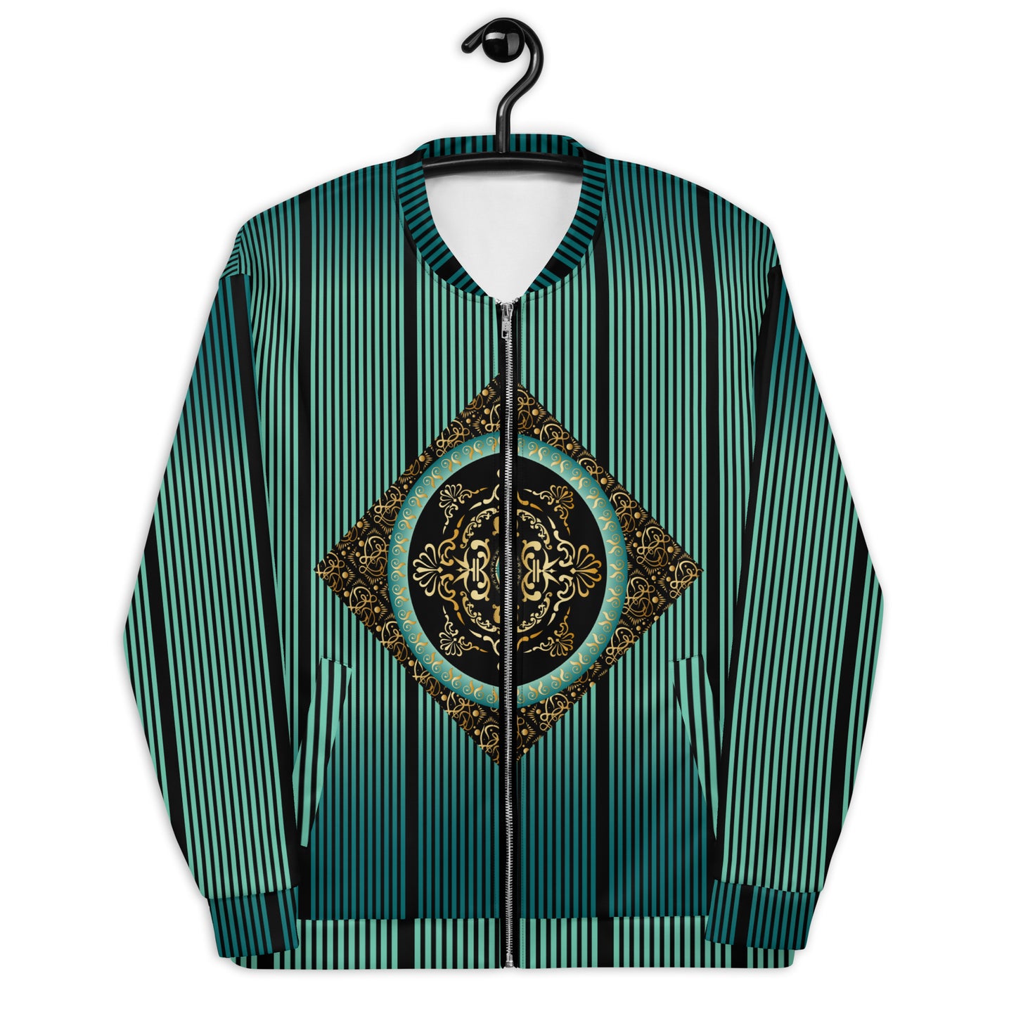 Unisex Bomber Jacket Kukloso Circularity No 579 No 1 - Free Shipping