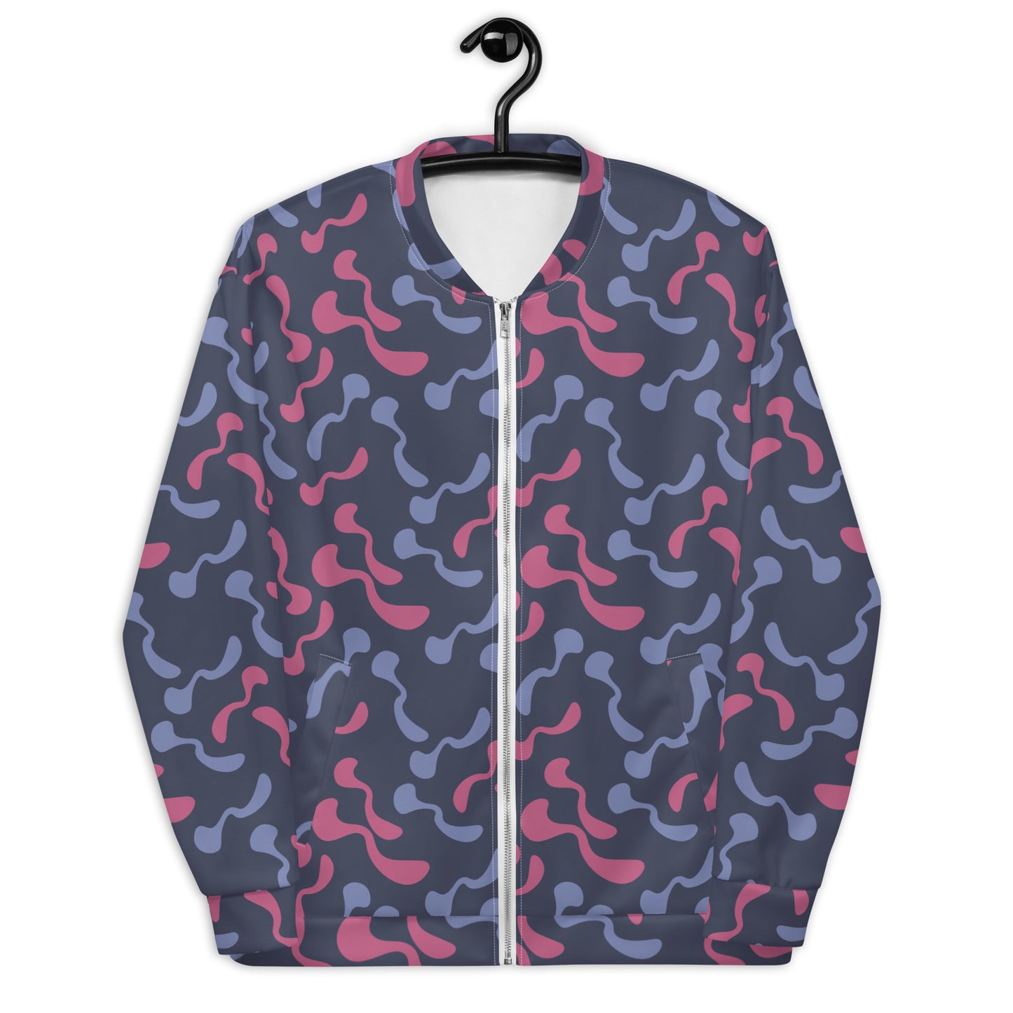 Unisex Bomber Jacket Kukloso Organic Maze No 1 - free Shipping