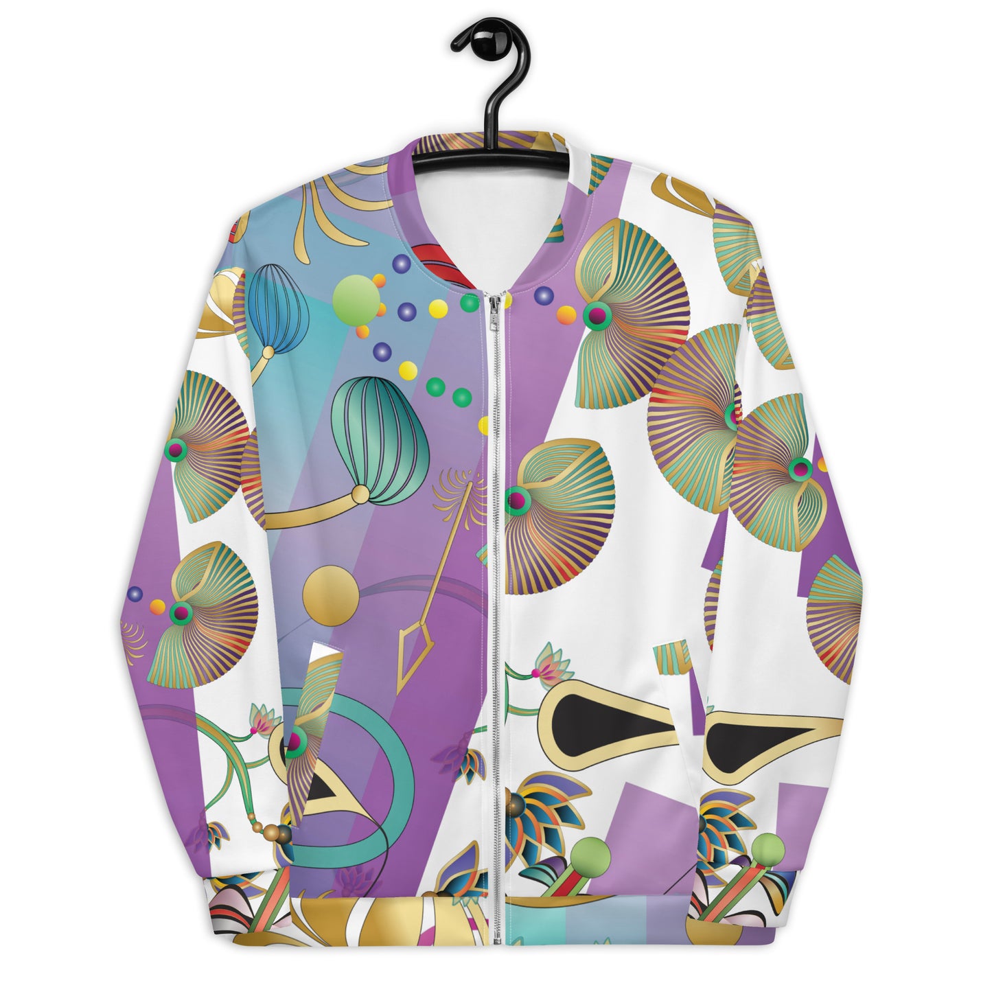 Unisex Bomber Jacket Kukloso Kuklos No 4358 Pattern XL - Free Shipping