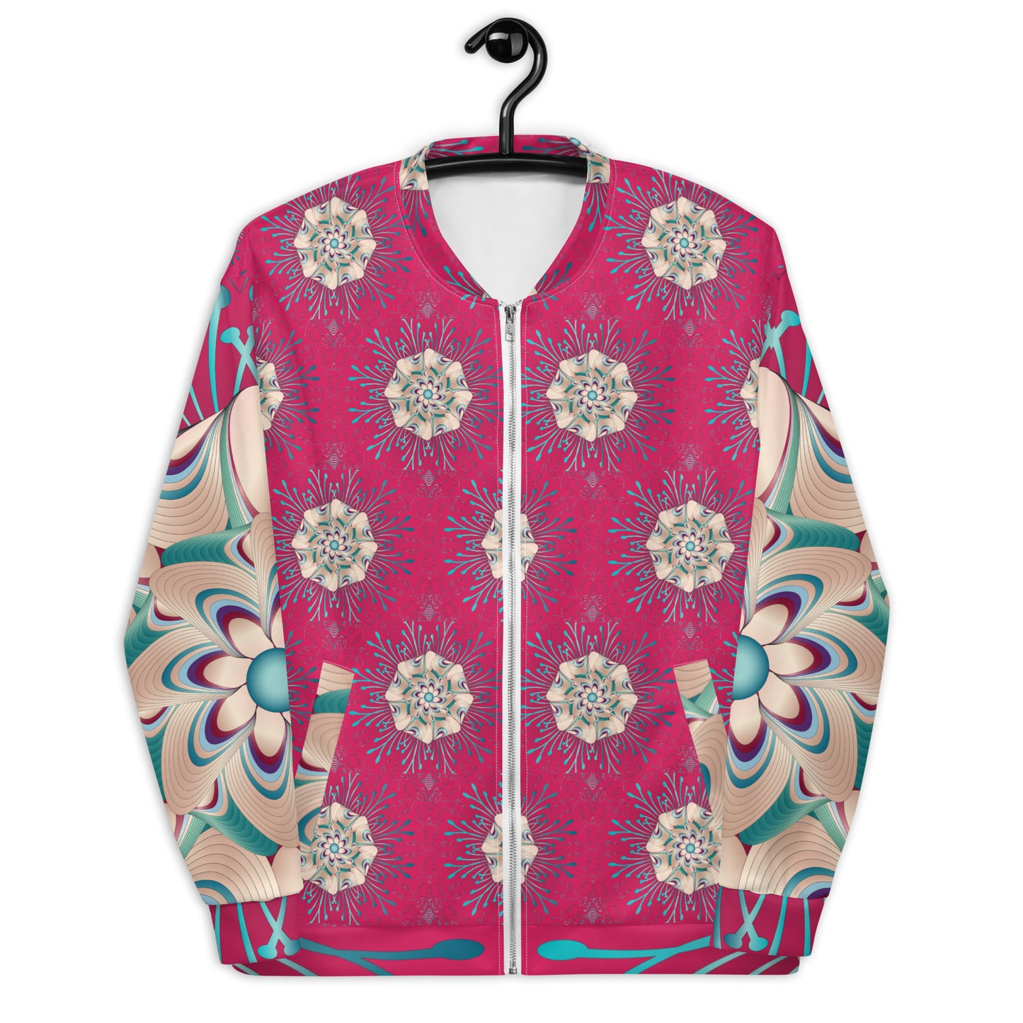 Unisex Bomber Jacket Kukloso Kuklos No 4303 Pattern - Free Shipping