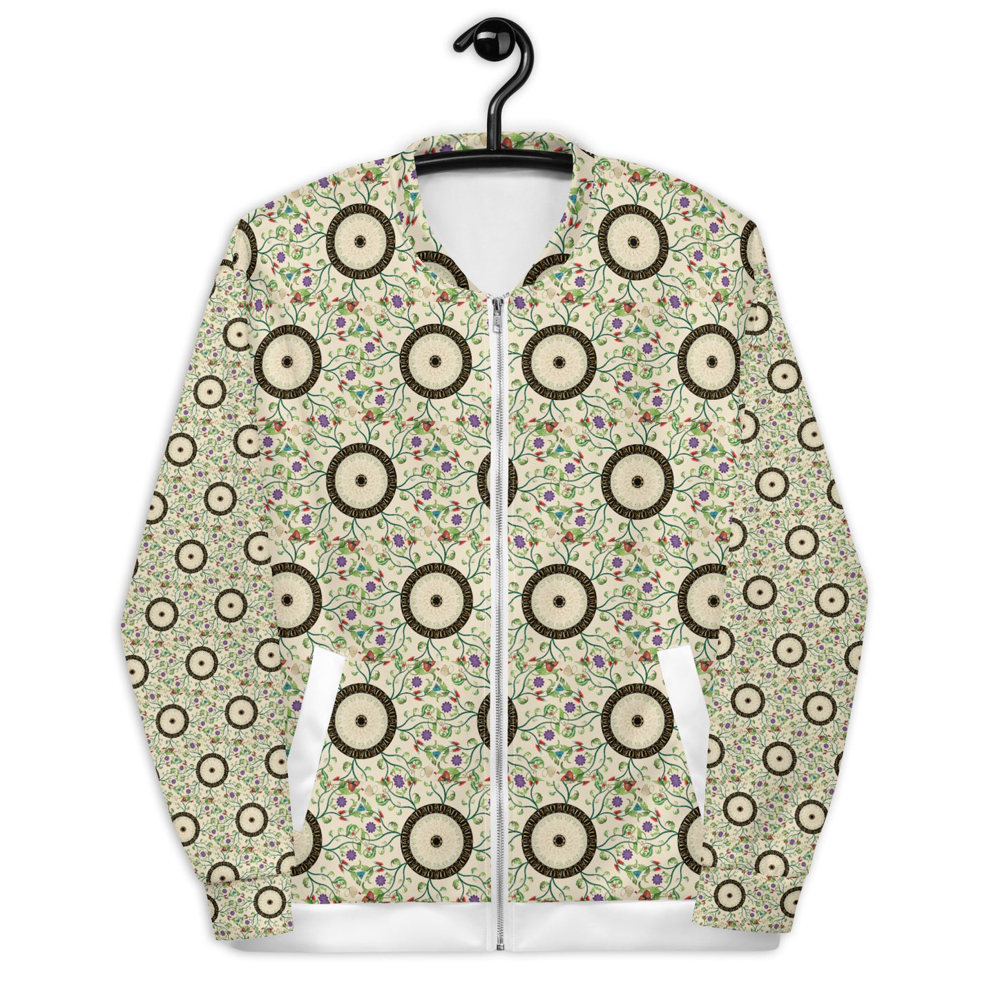 Unisex Bomber Jacket Kukloso Kuklos No 4357 Pattern - Free Shipping