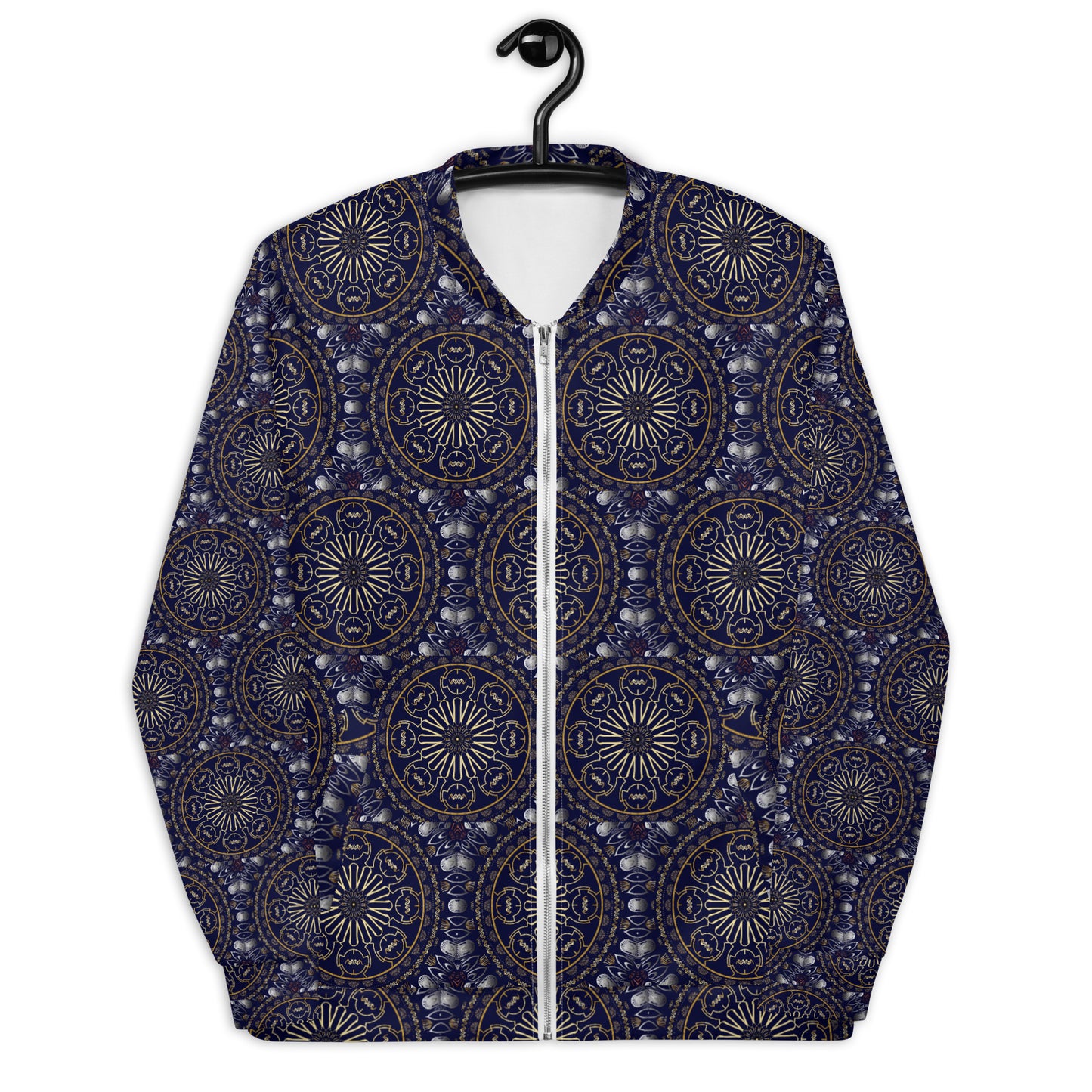Unisex Bomber Jacket Kukloso Kuklos No 4361 Pattern - Free Shipping