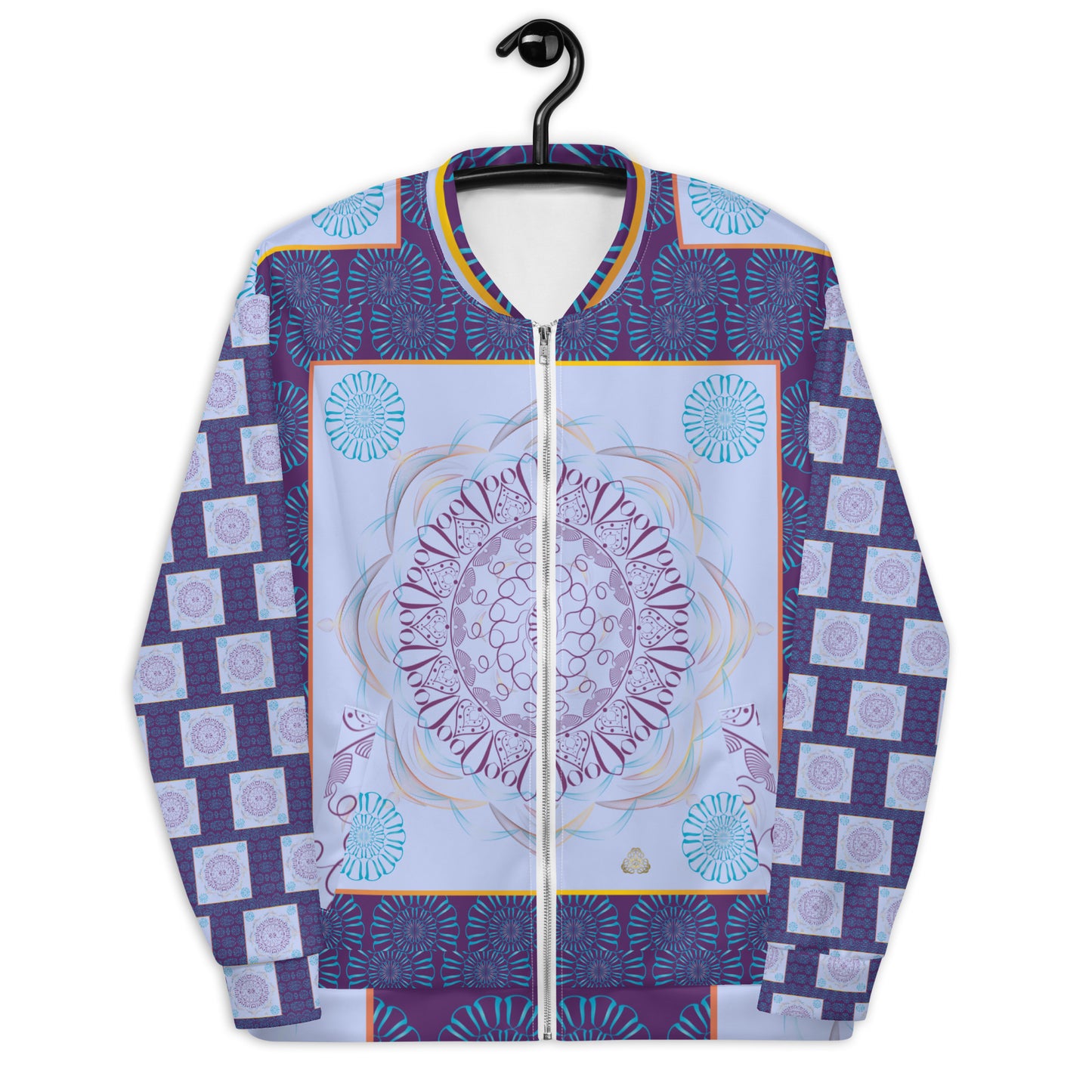 Unisex Bomber Jacket Kukloso Kuklos No 4386 Pattern - Free Shipping