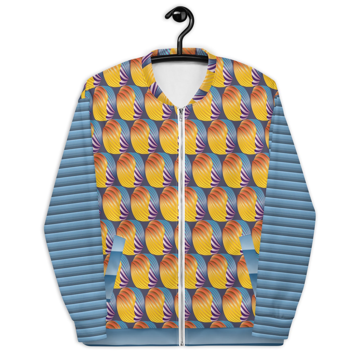 Unisex Bomber Jacket Kukloso Abstractical No 287 A - Free Shipping