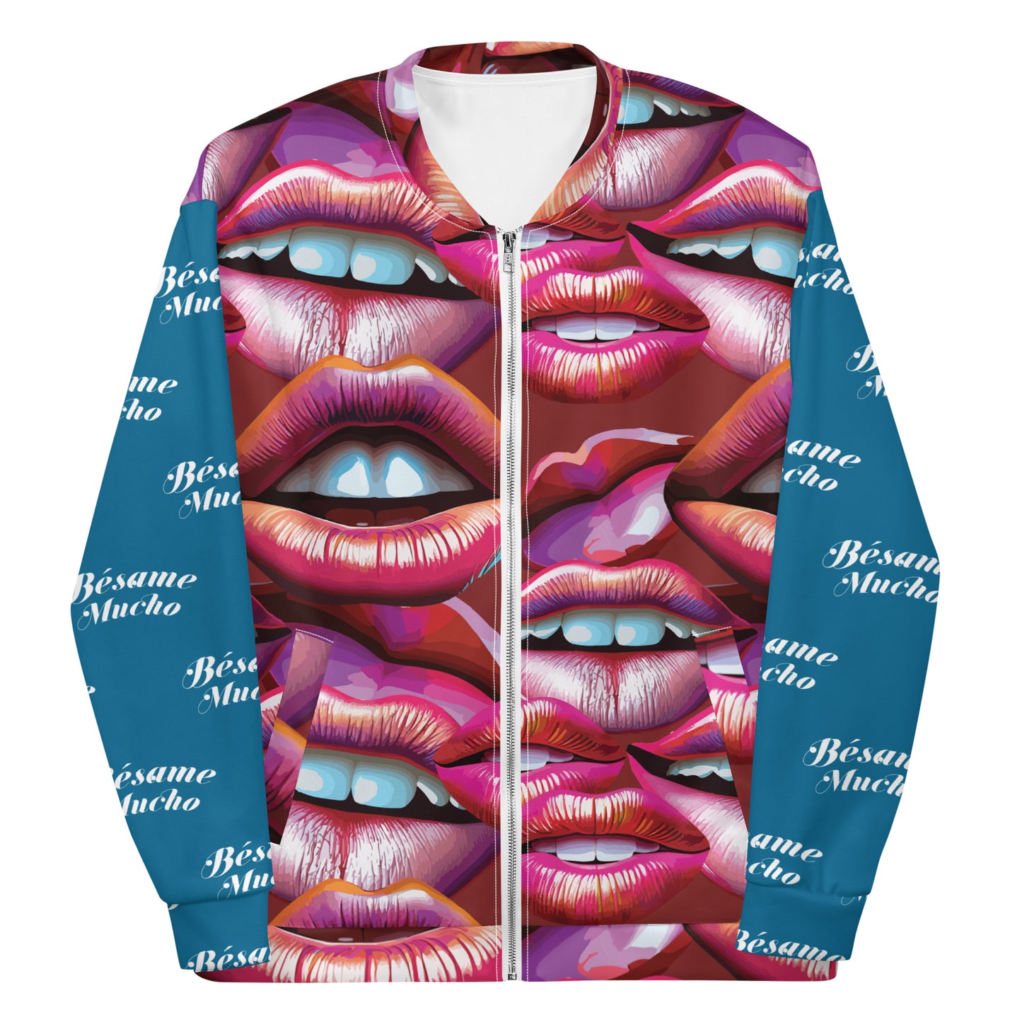 Unisex Bomber Jacket Kukloso Besame Mucho No 3 - Free Shipping