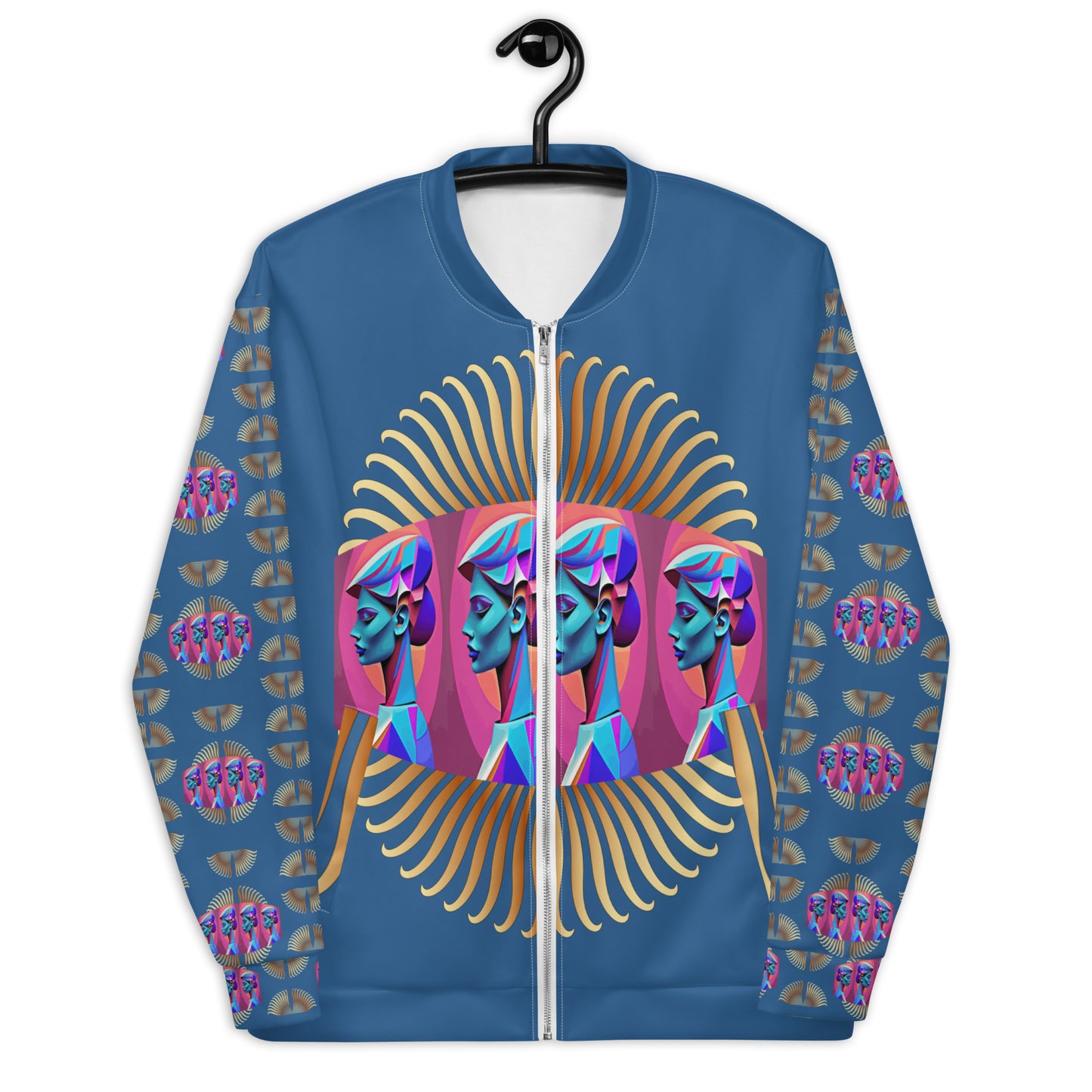Unisex Bomber Jacket Kukloso Abstracticon No 23 - Free Shipping