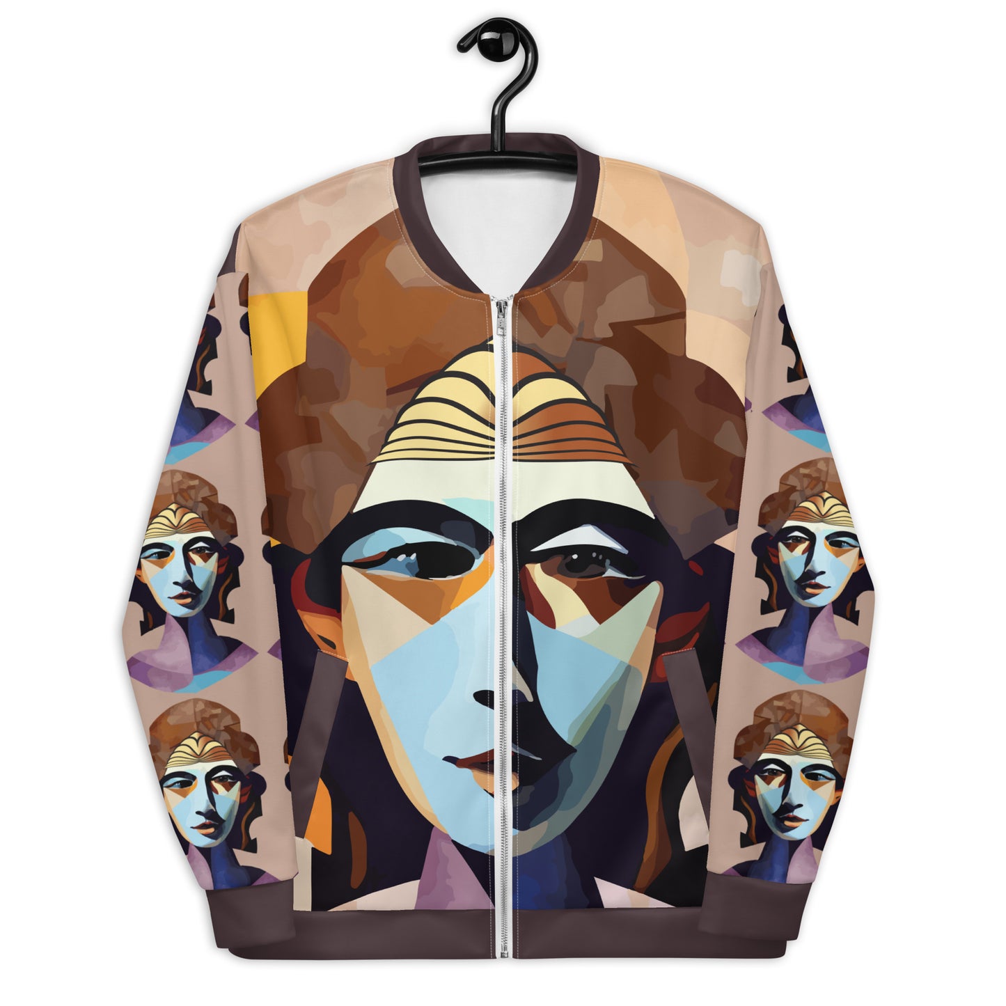 Unisex Bomber Jacket Kukloso Abstracticon No 29 - Free Shipping