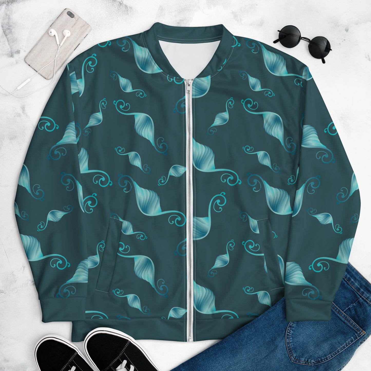 Unisex Bomber Jacket Kukloso MD FS No 30 B - Free Shipping