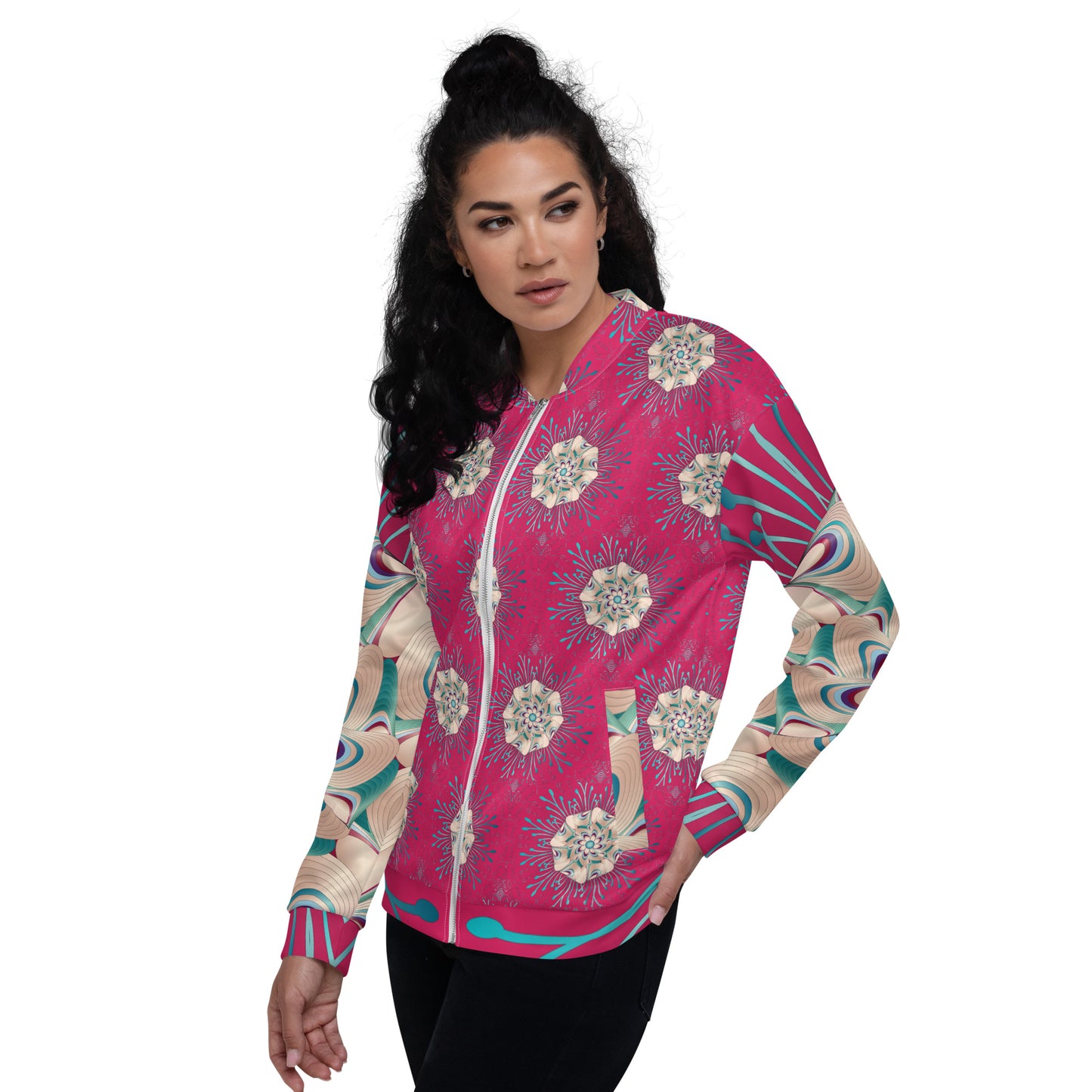 Unisex Bomber Jacket Kukloso Kuklos No 4303 Pattern - Free Shipping